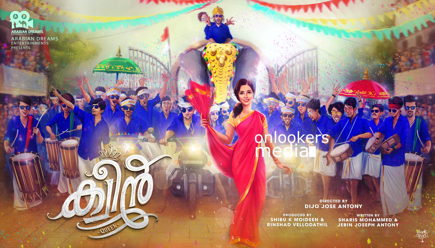 Idea for Queen Malayalam movie originated from that Mechanical Onam celebration photo !!