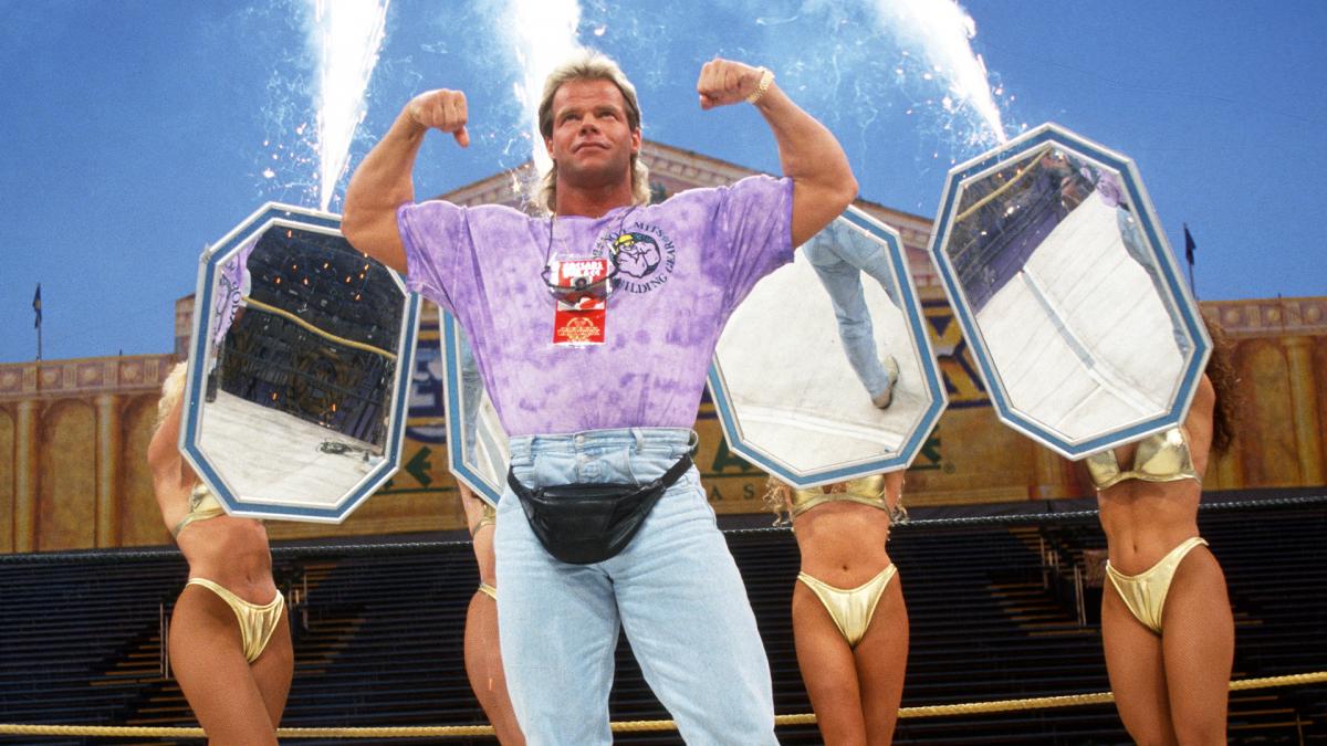 Rare and unseen Lex Luger photo