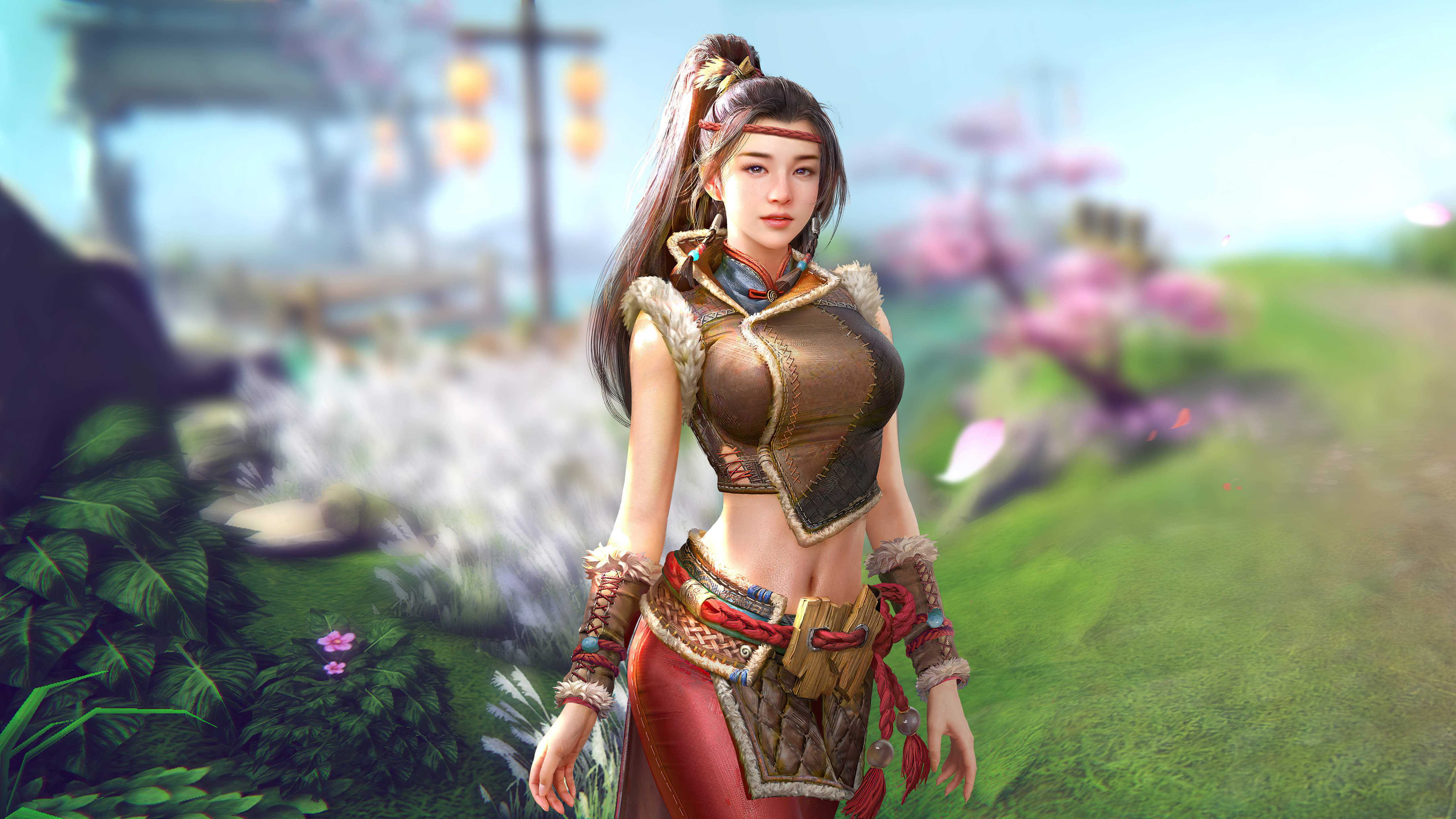 Warrior Ninja Girl 5k Wallpaper, HD