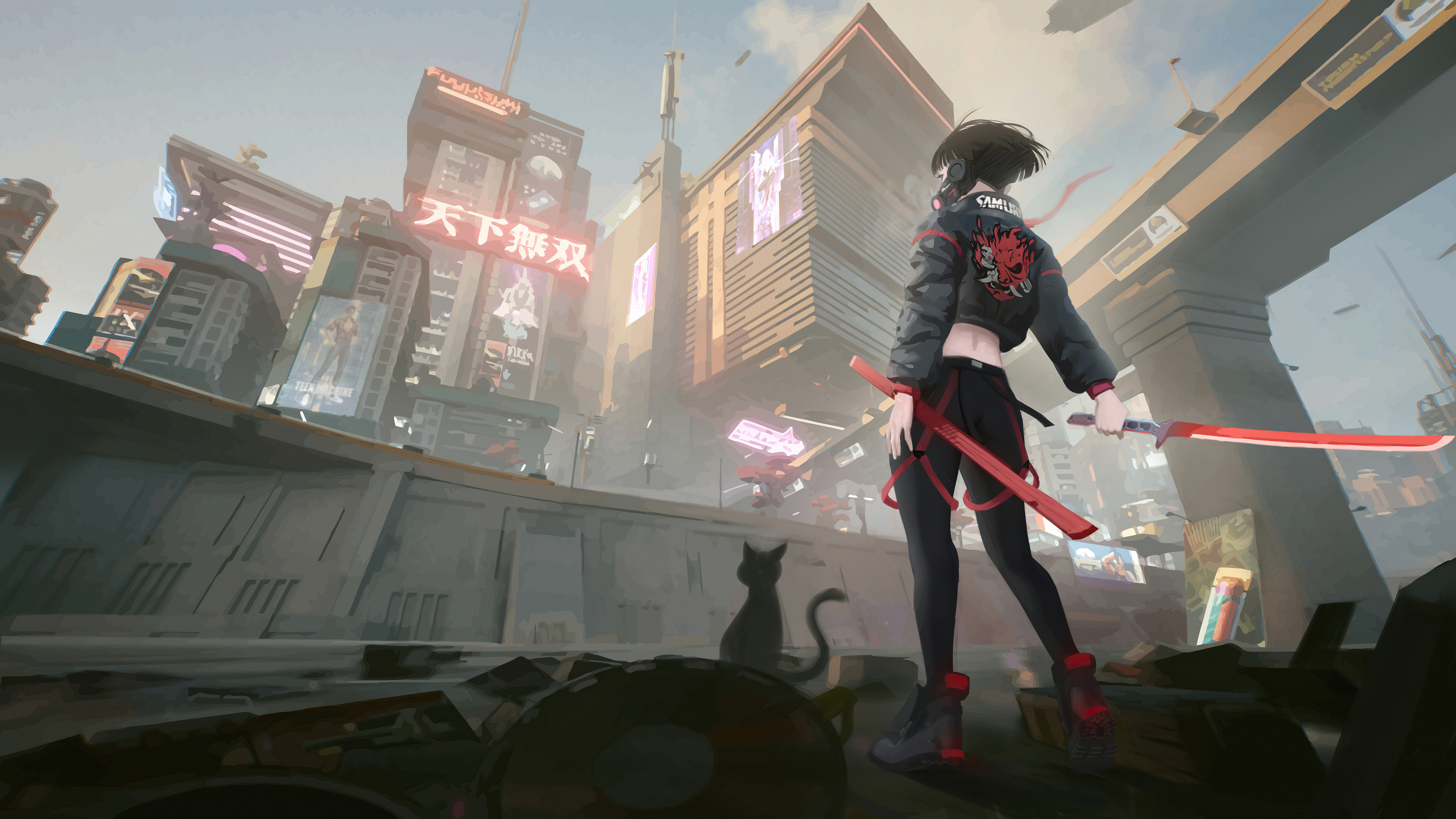 Cyberpunk 2077 Samurai Girl 5k, HD Games, 4k Wallpaper, Image, Background, Photo and Picture