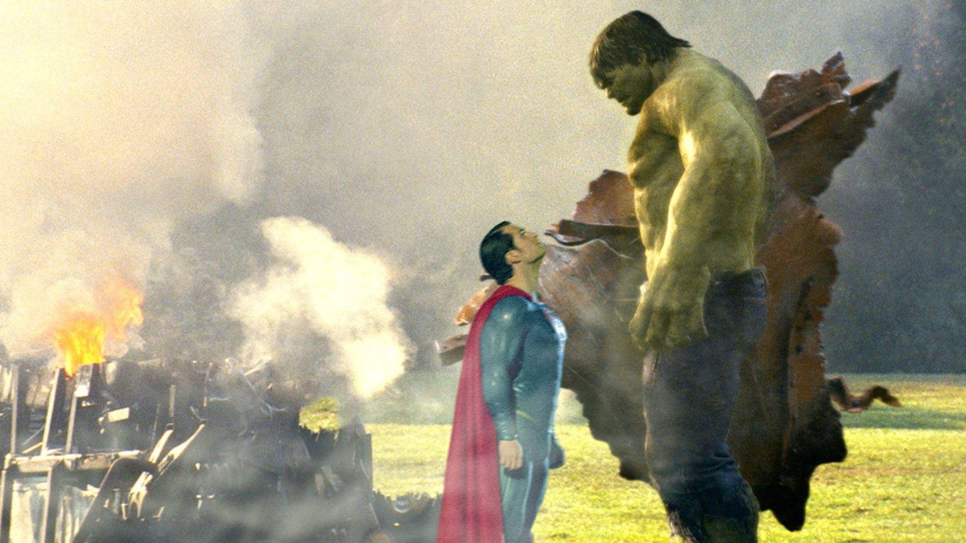 Superman vs hulk