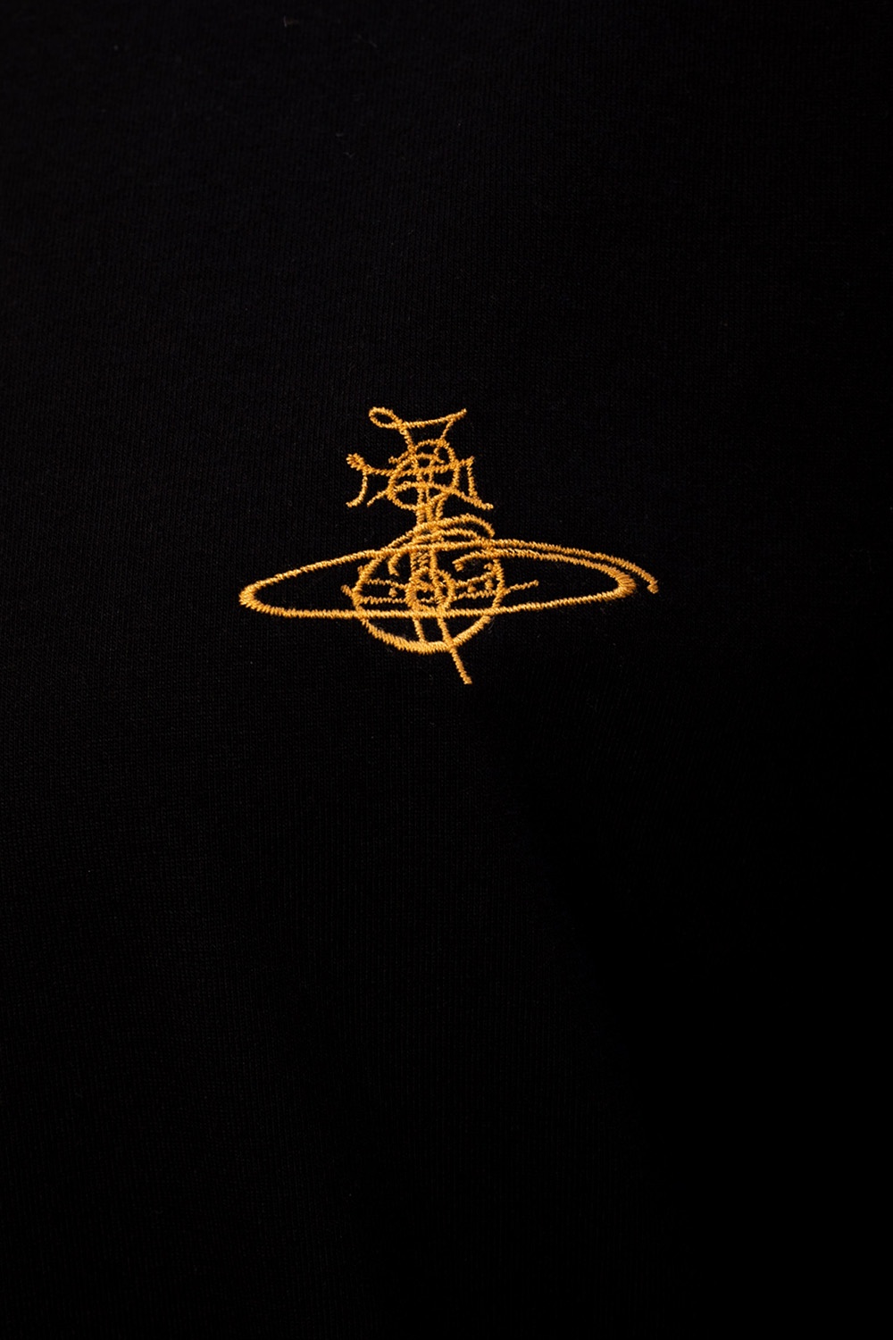 Logo Embroidered T Shirt Vivienne Westwood