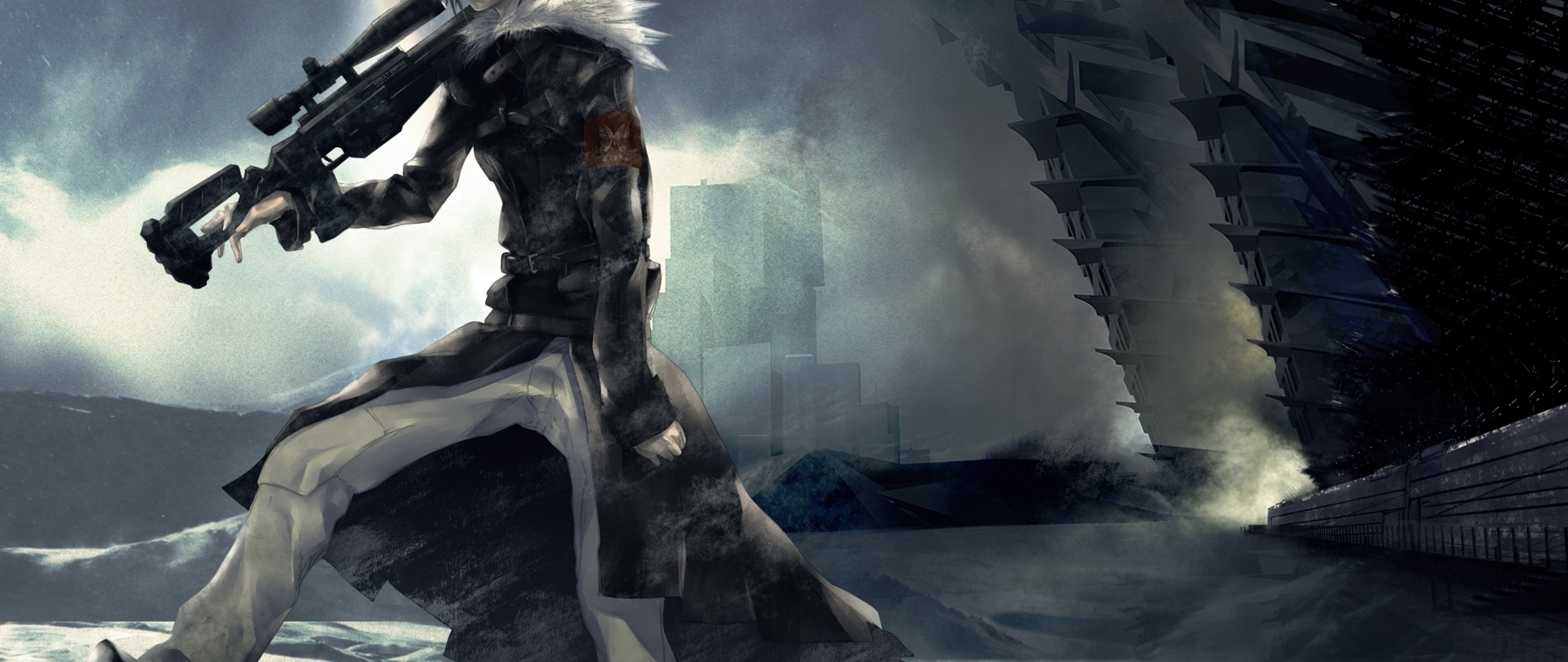 Anime Warrior Girl Wallpaper for Desktop and Mobiles 4K Ultra HD Wide TV