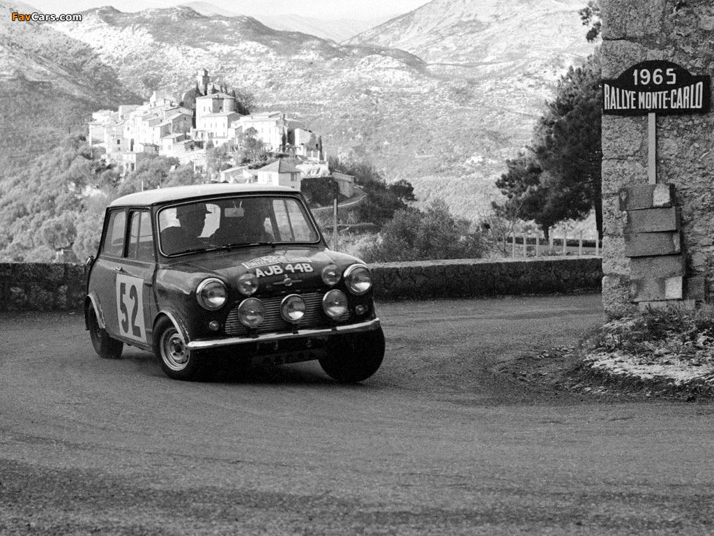 Morris Mini Cooper S Rally (ADO15) 1964–68 wallpaper (1024x768)