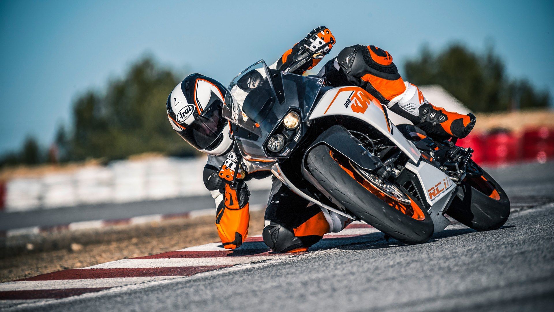 Hd Wallpaper Ktm Rc 200