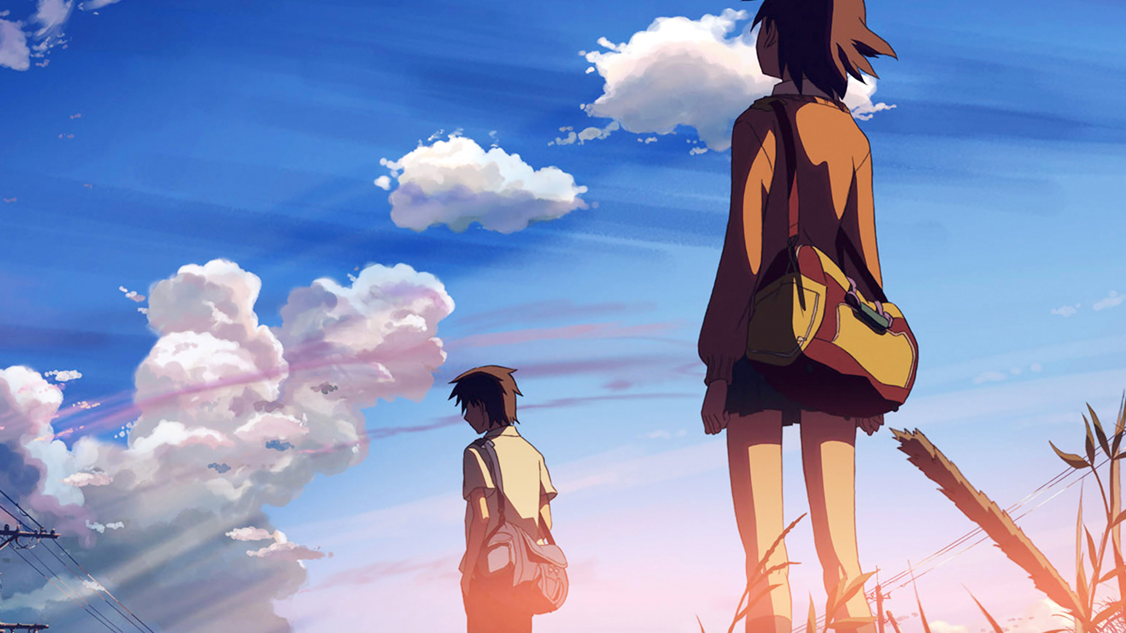 wallpaper for desktop, laptop. departure love anime illust art