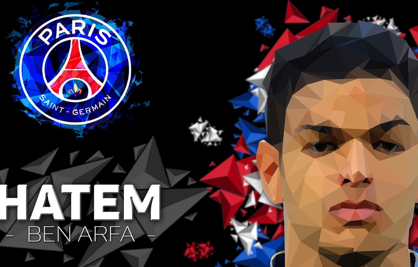 Wallpaper Wallpaper, Sport, Logo, Football, Player, Paris Saint Germain, Hatem Ben Arfa Image For Desktop, Section спорт