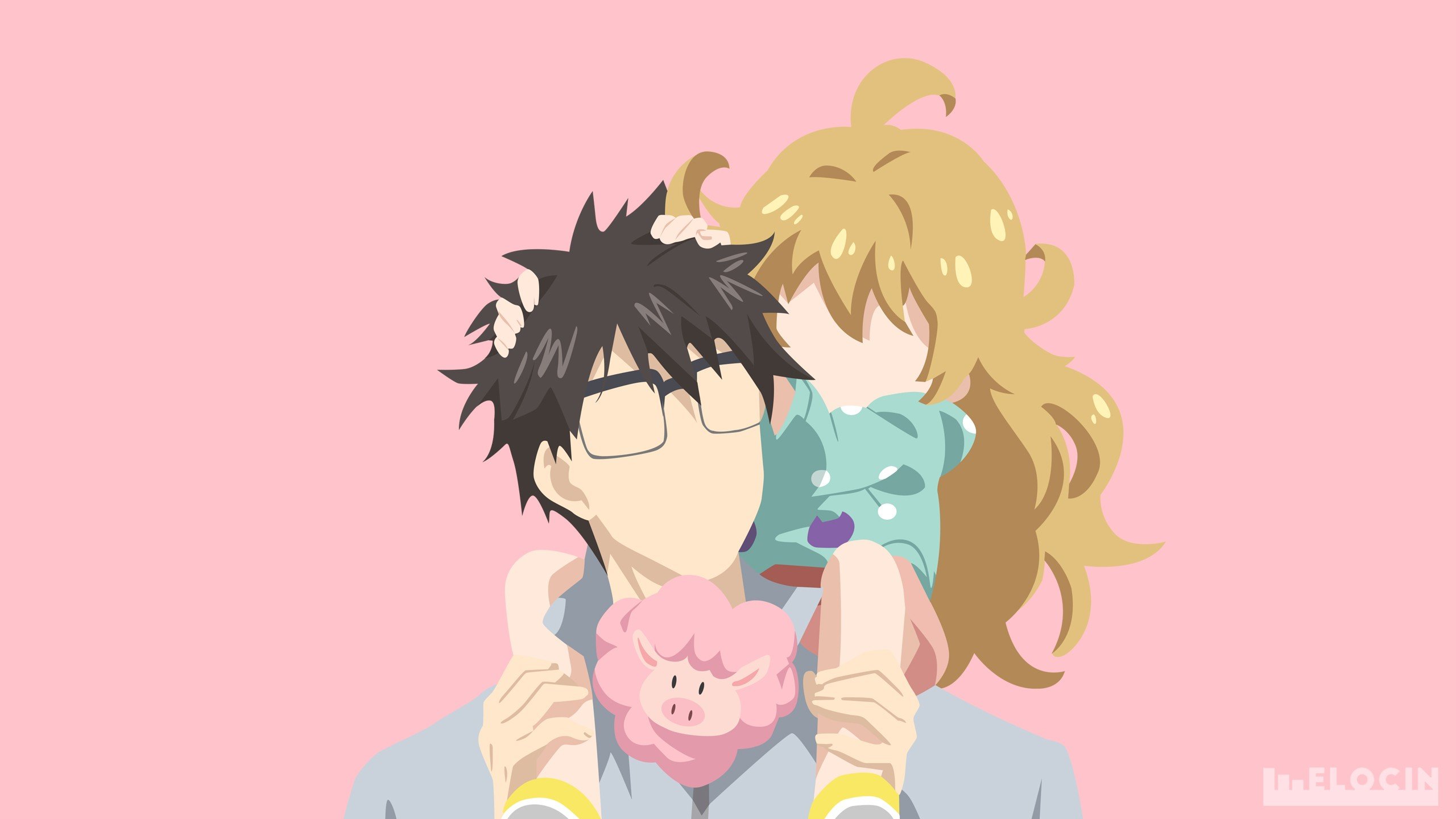 Amaama to Inazuma, Tsumugi Inuzuka, Inuzuka Kōhei Wallpaper HD / Desktop and Mobile Background