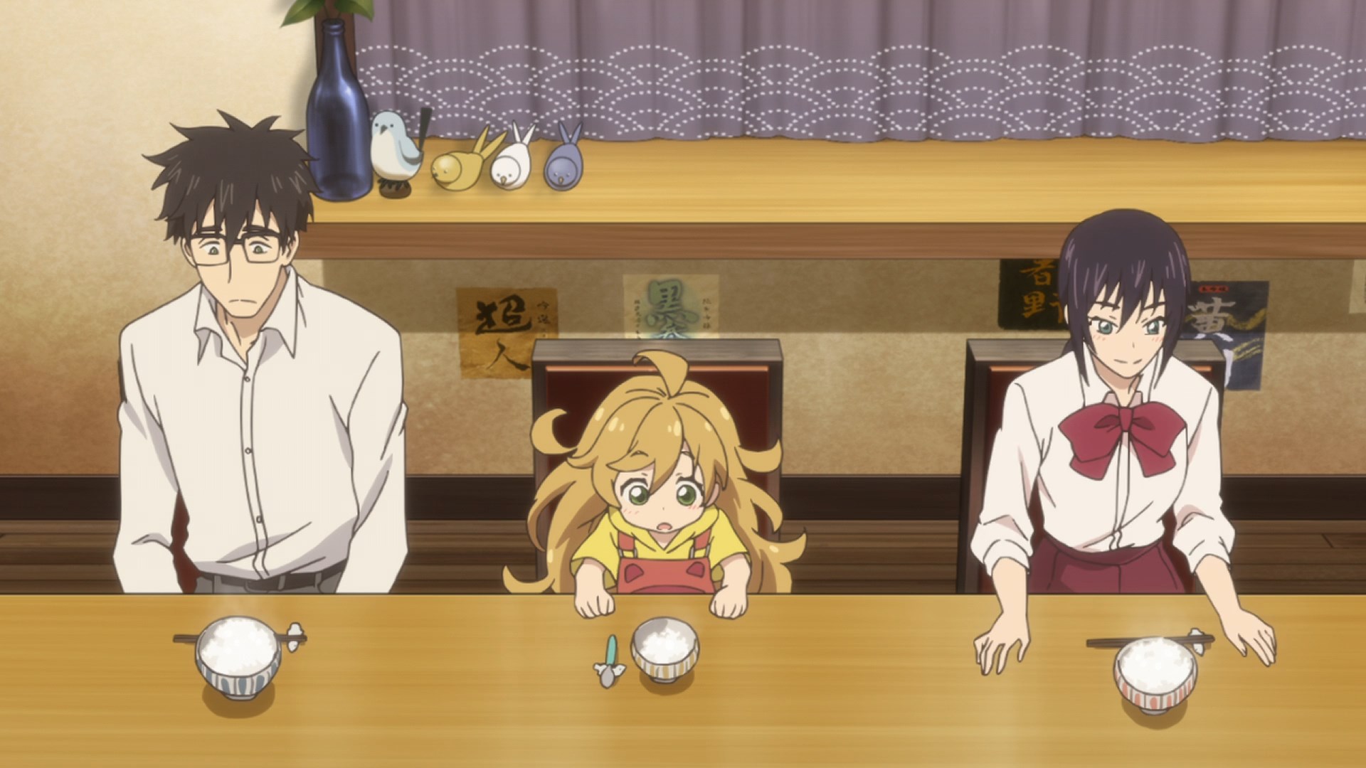 Sweetness and Lightning (Amaama to Inazuma) Anime Review's Anime & Manga Blog. AstroNerdBoy's Anime & Manga Blog