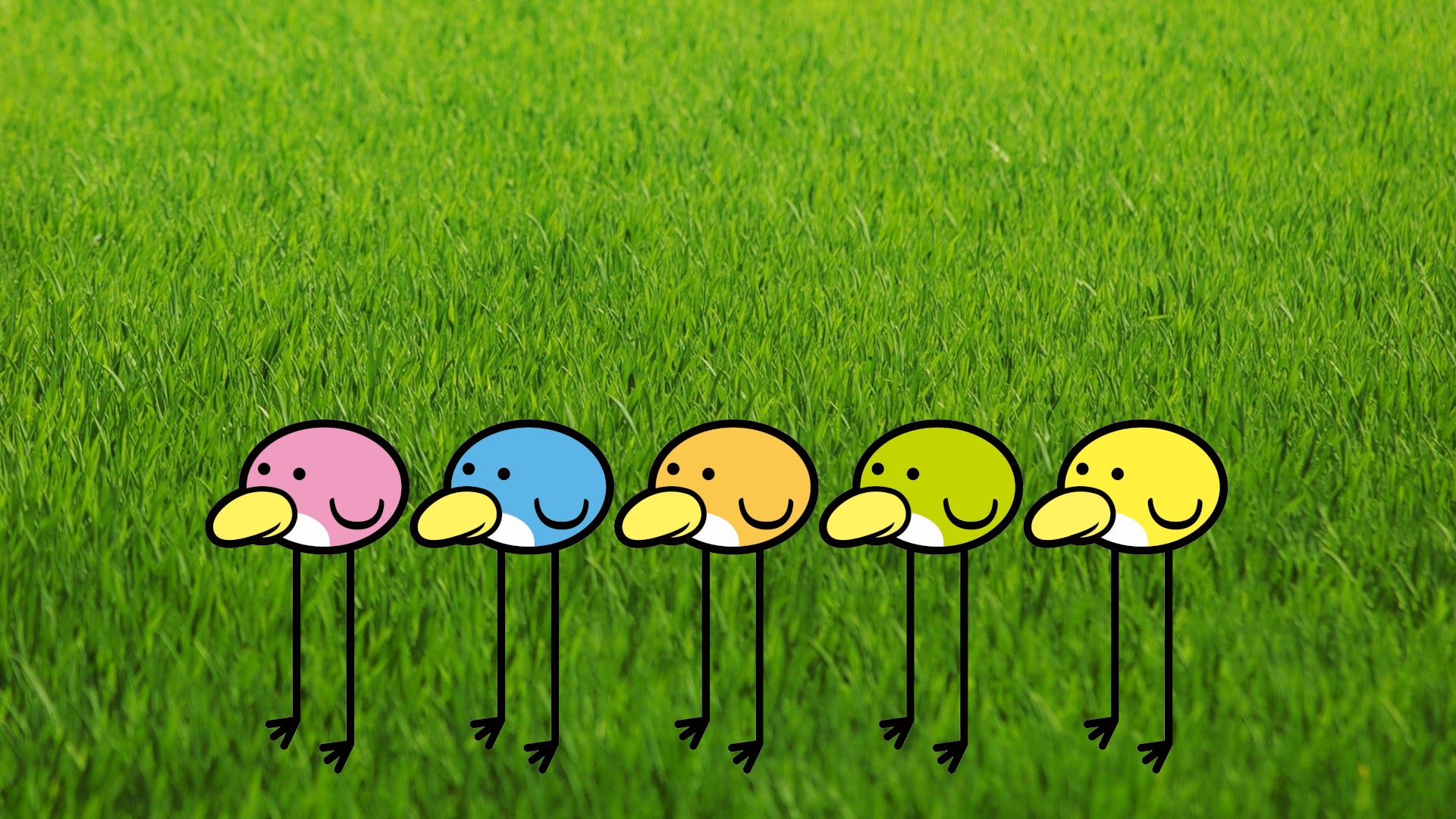 Some Rhythm Heaven wallpaper I made. What do you think?