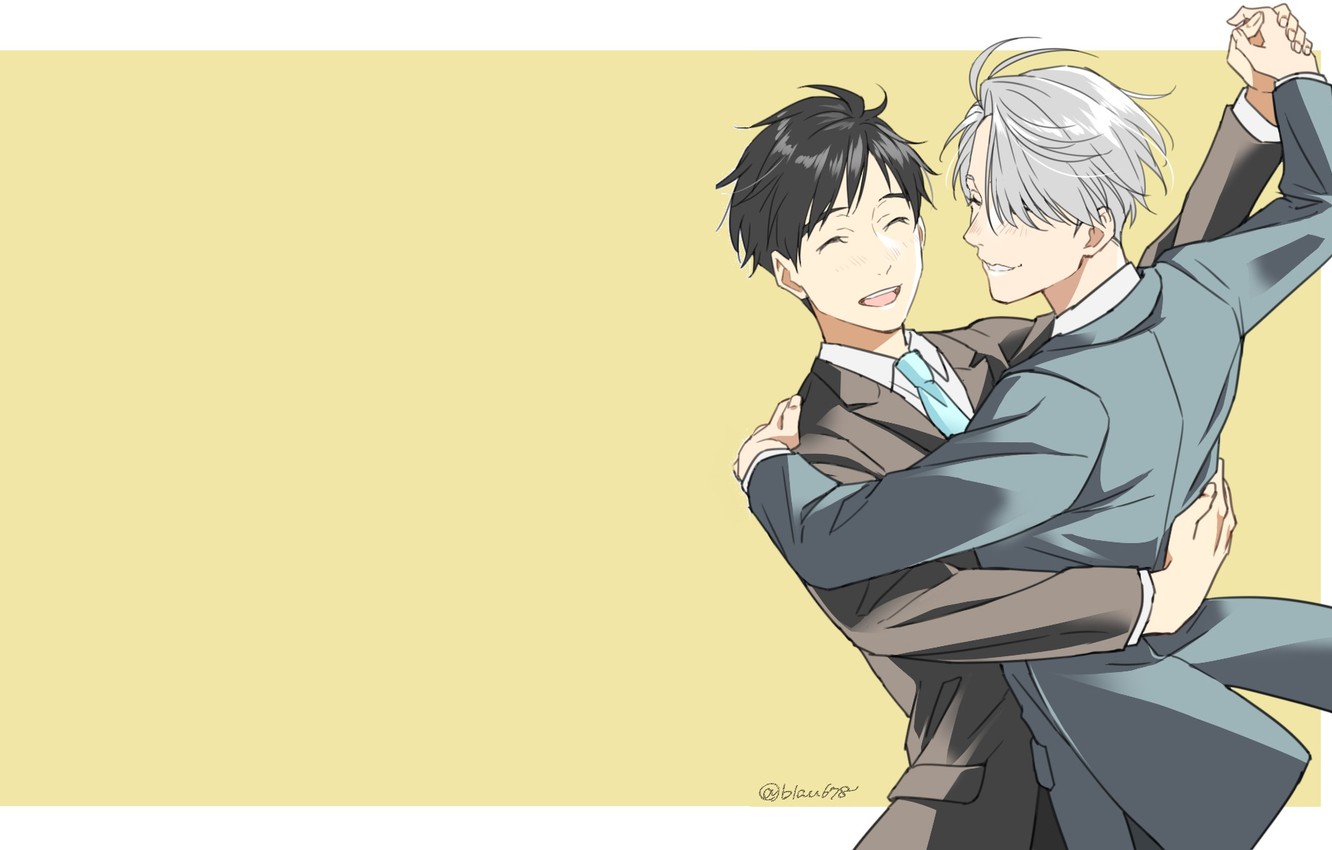 Photo Wallpaper Dance, Anime, Art, Yuri On Ice, Yuri And Yuri iPhone