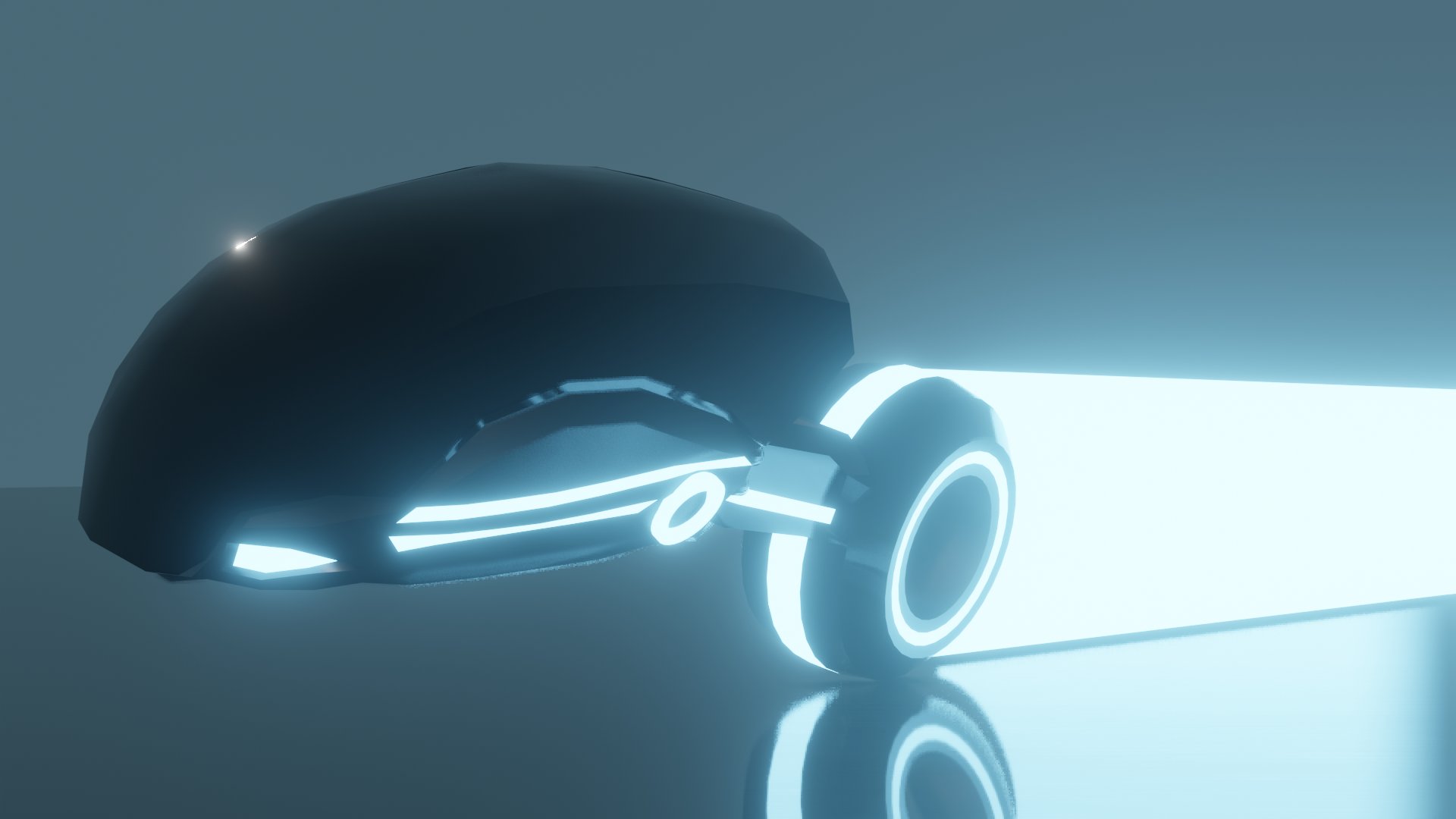 Coynese So Said My Volt Bike Model For #Jailbreak Wasn't As Tron Like As He Liked, So I Made Some Modifications To My Model To Make It Feel More