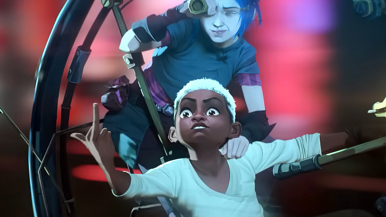 Jinx Ekko Arcane Netflix Series League Of Legends 8k Gaming