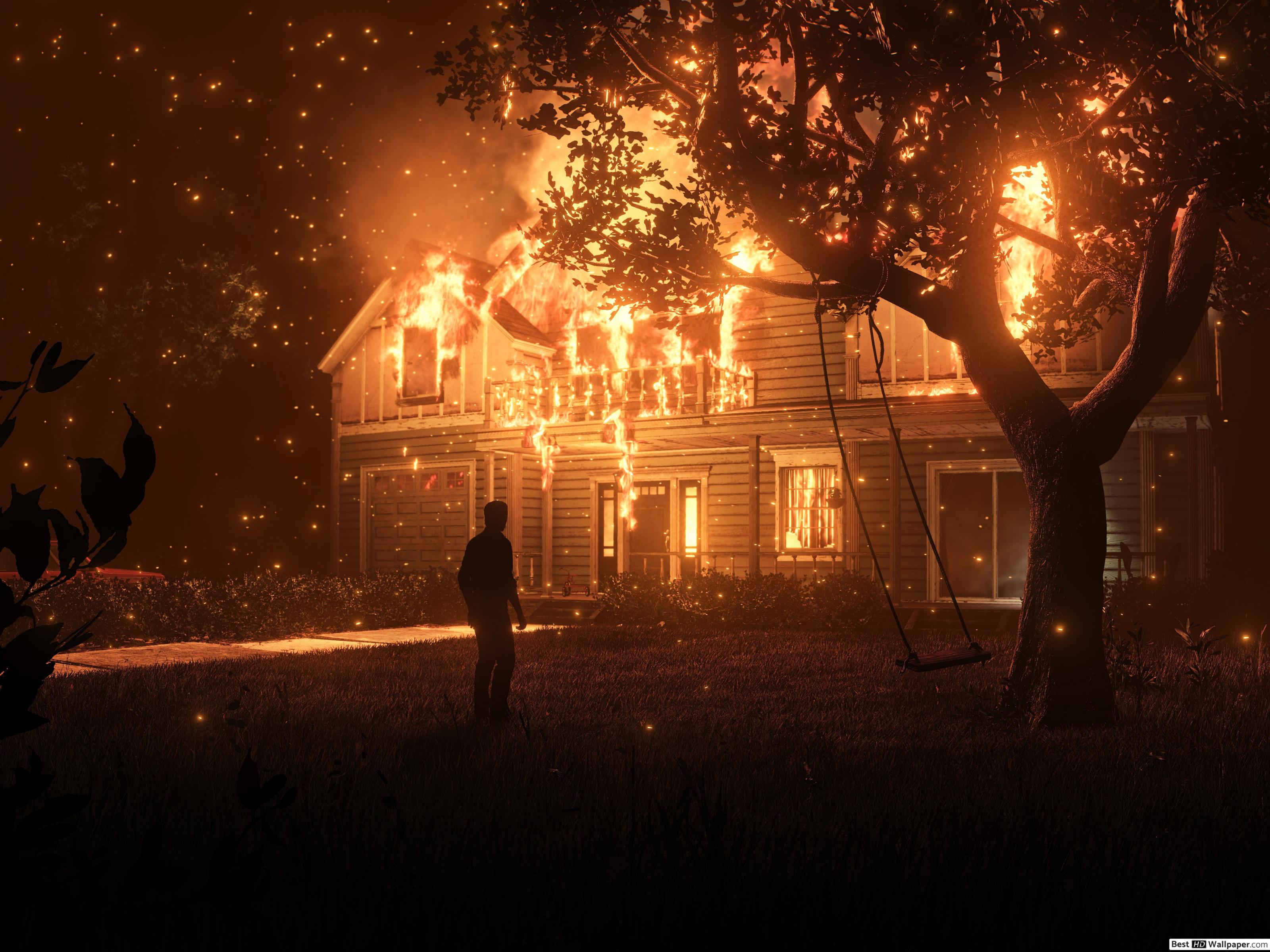 Evil Within 2 House On Fire