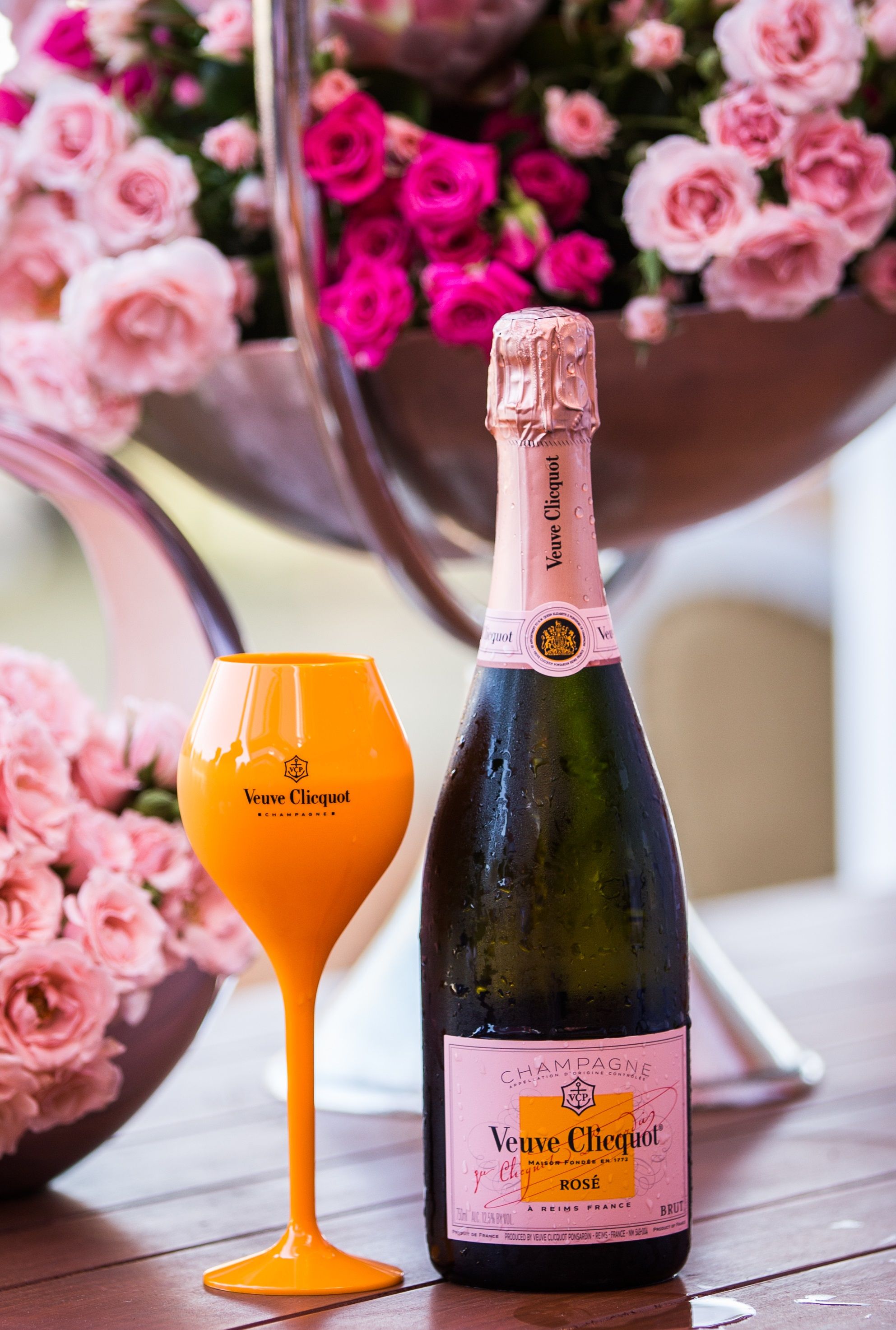 The Rosé Garden at The Sixth Annual Veuve Clicquot Polo Classic, Los Angeles #VCPoloClassic. Champagne campaign, Veuve clicquot champagne, Champagne