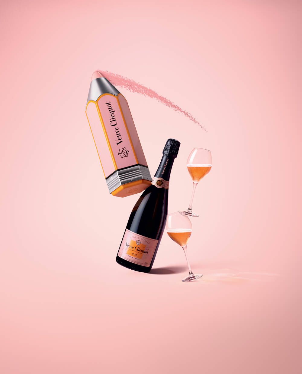 CLICQUOT PENCIL. Veuve clicquot, Wines, Alcoholic drinks