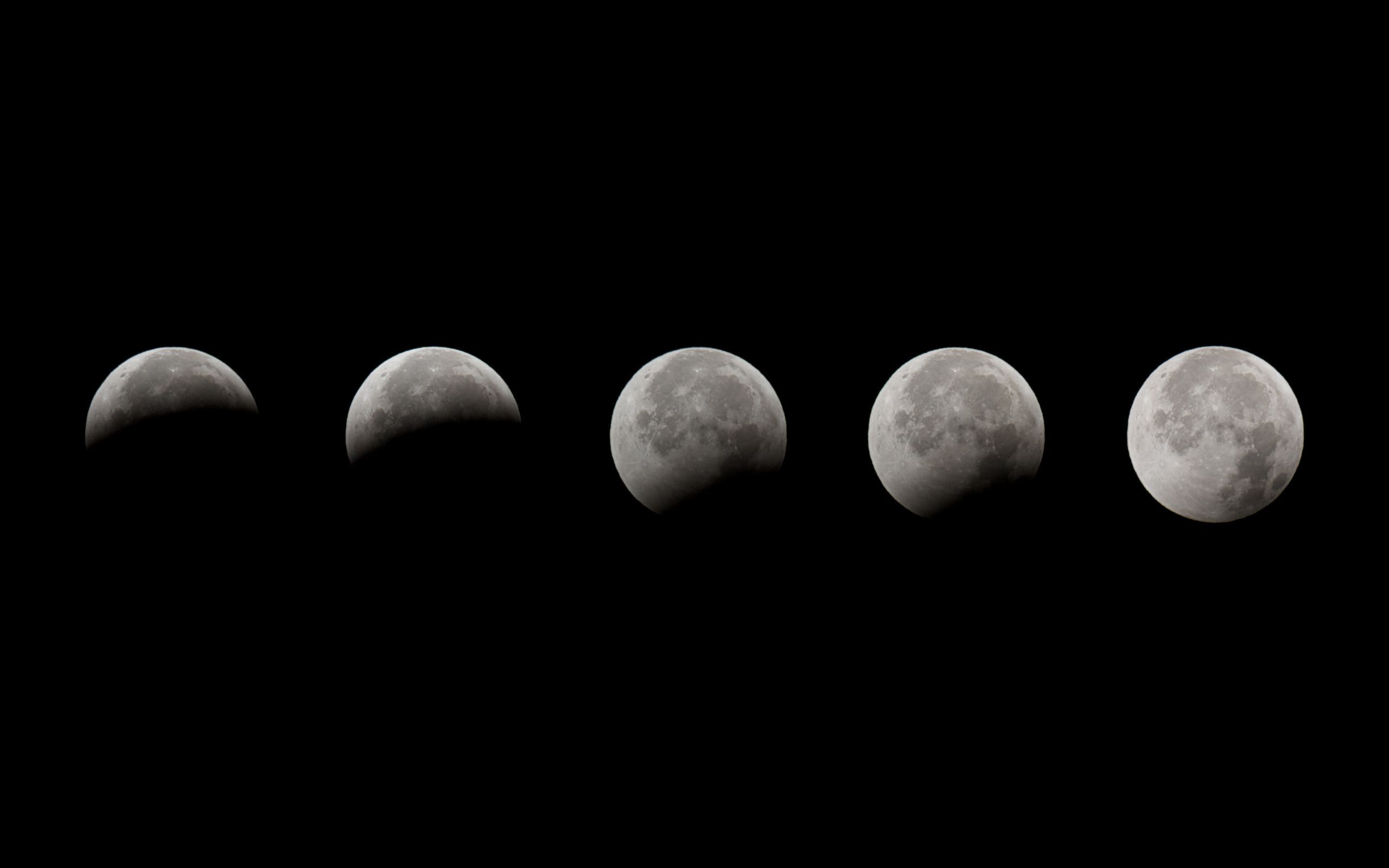 Moon Phases Wallpaper Free Moon Phases Background