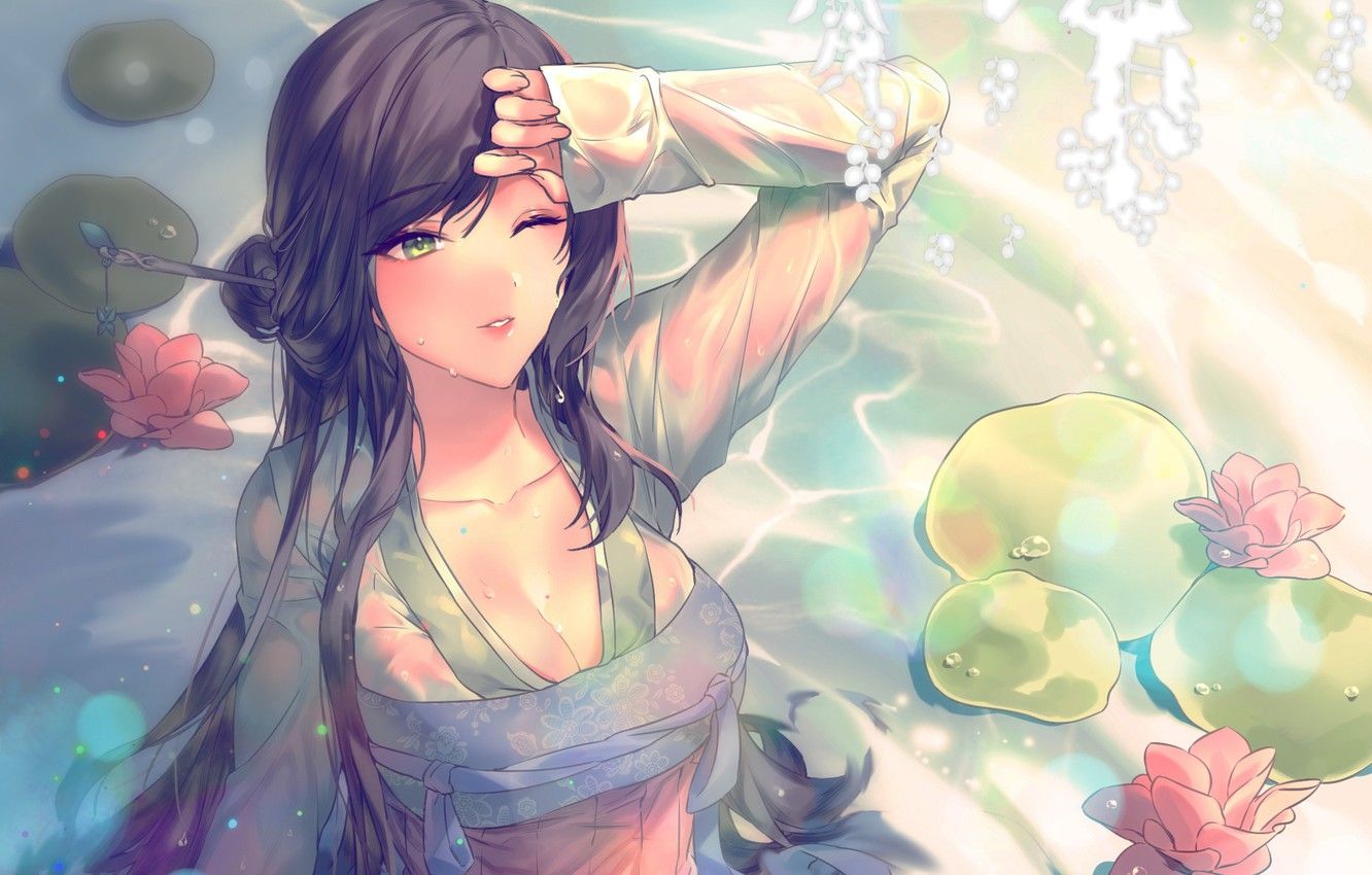 Anime Girl Art Wallpaper Free Anime Girl Art Background