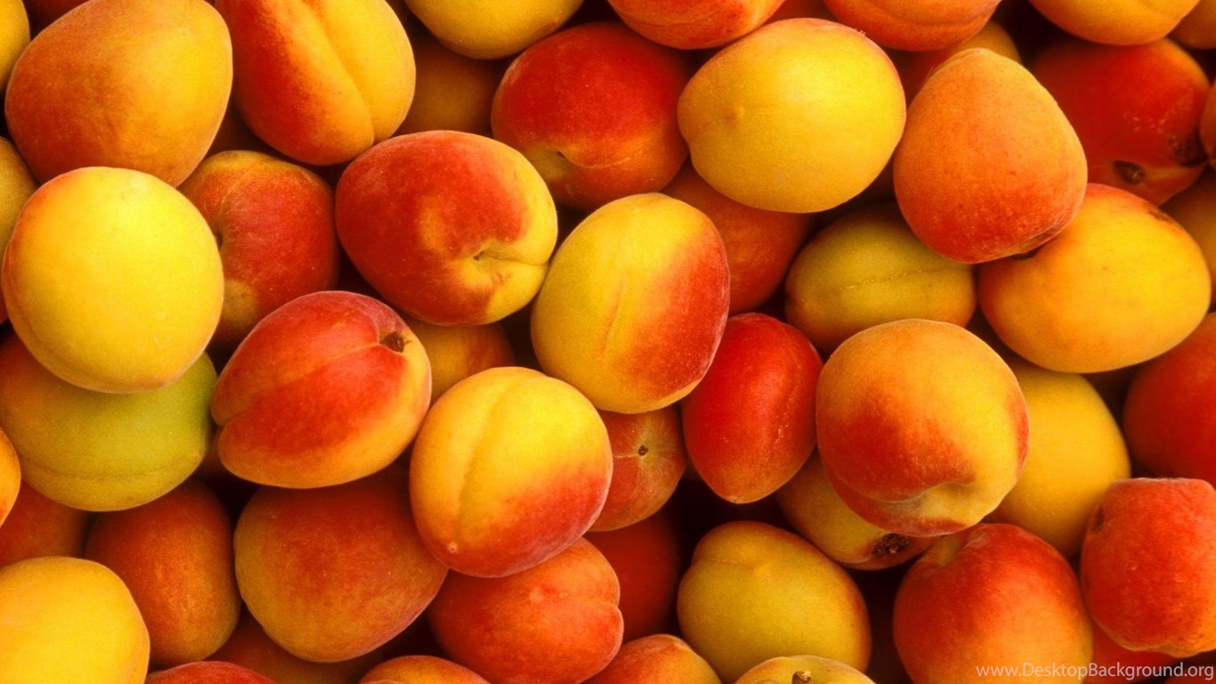 Peach Fruit HD Wallpaper Desktop Background