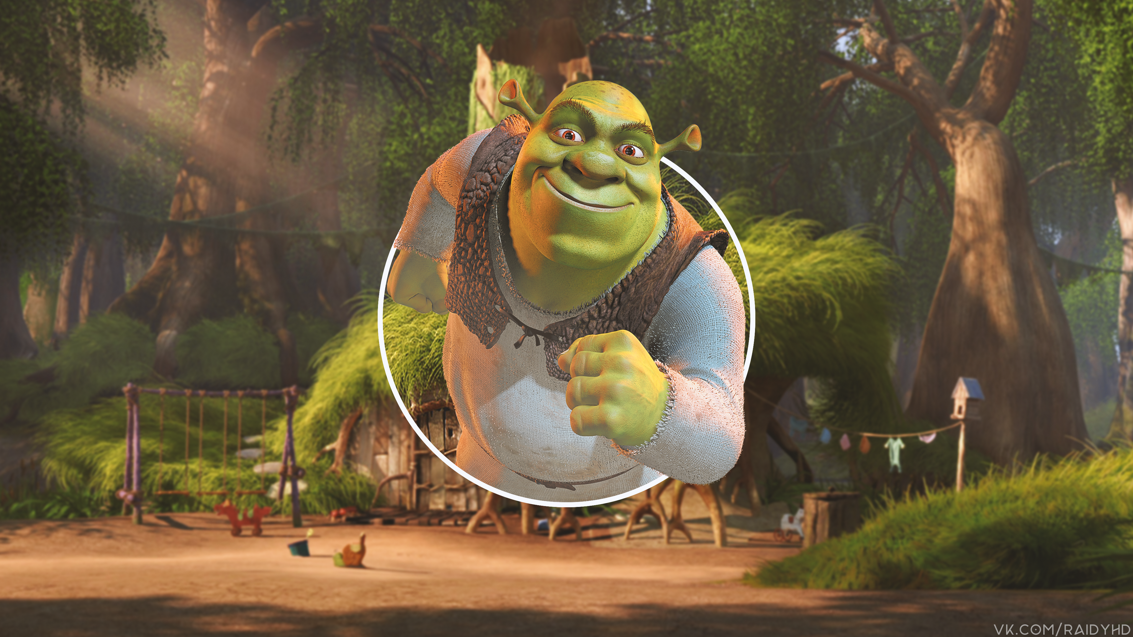 Shrek 4k Wallpaper