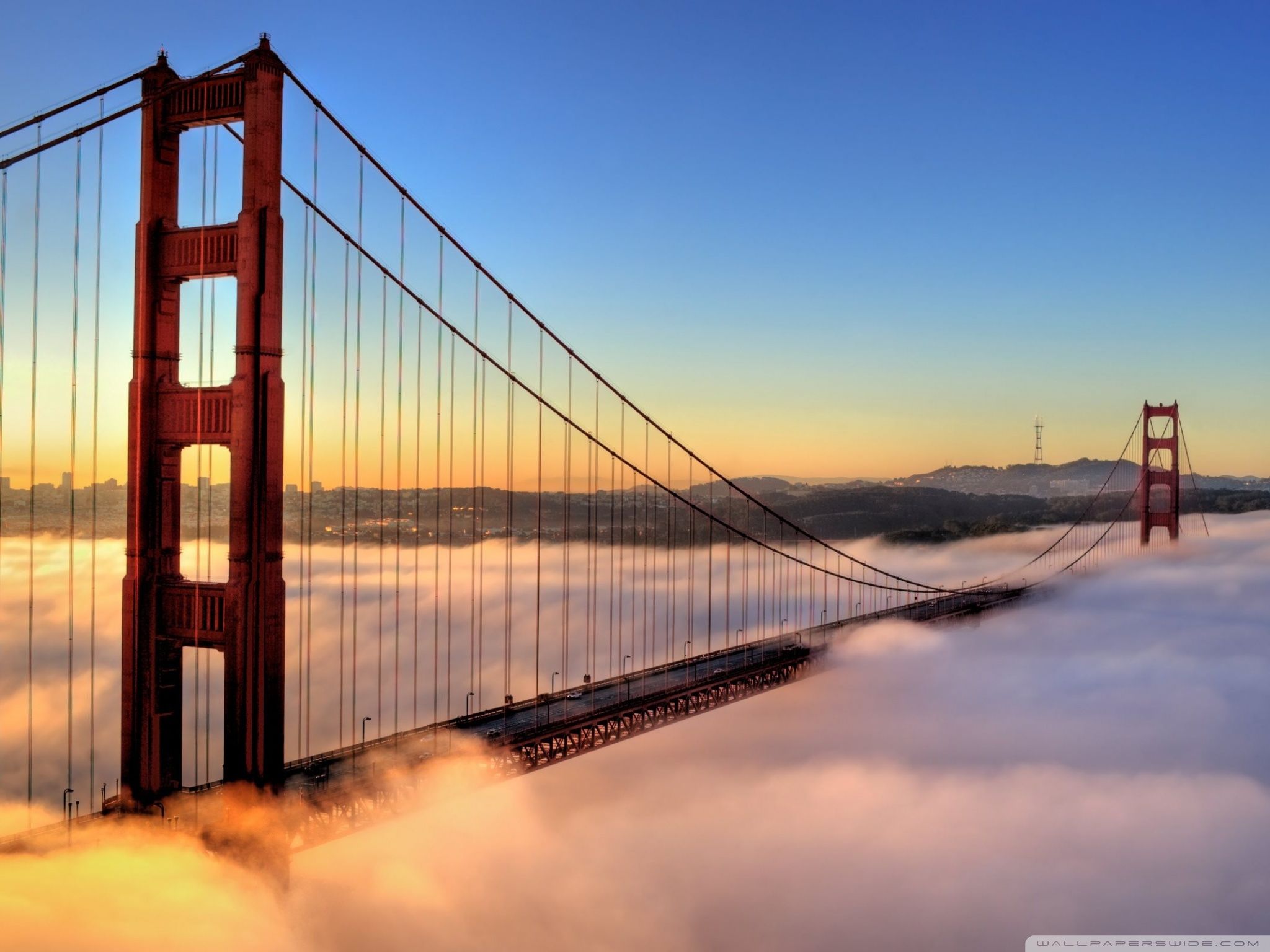 Golden Gate 4K Ultra HD Wallpaper Free Golden Gate 4K Ultra HD Background