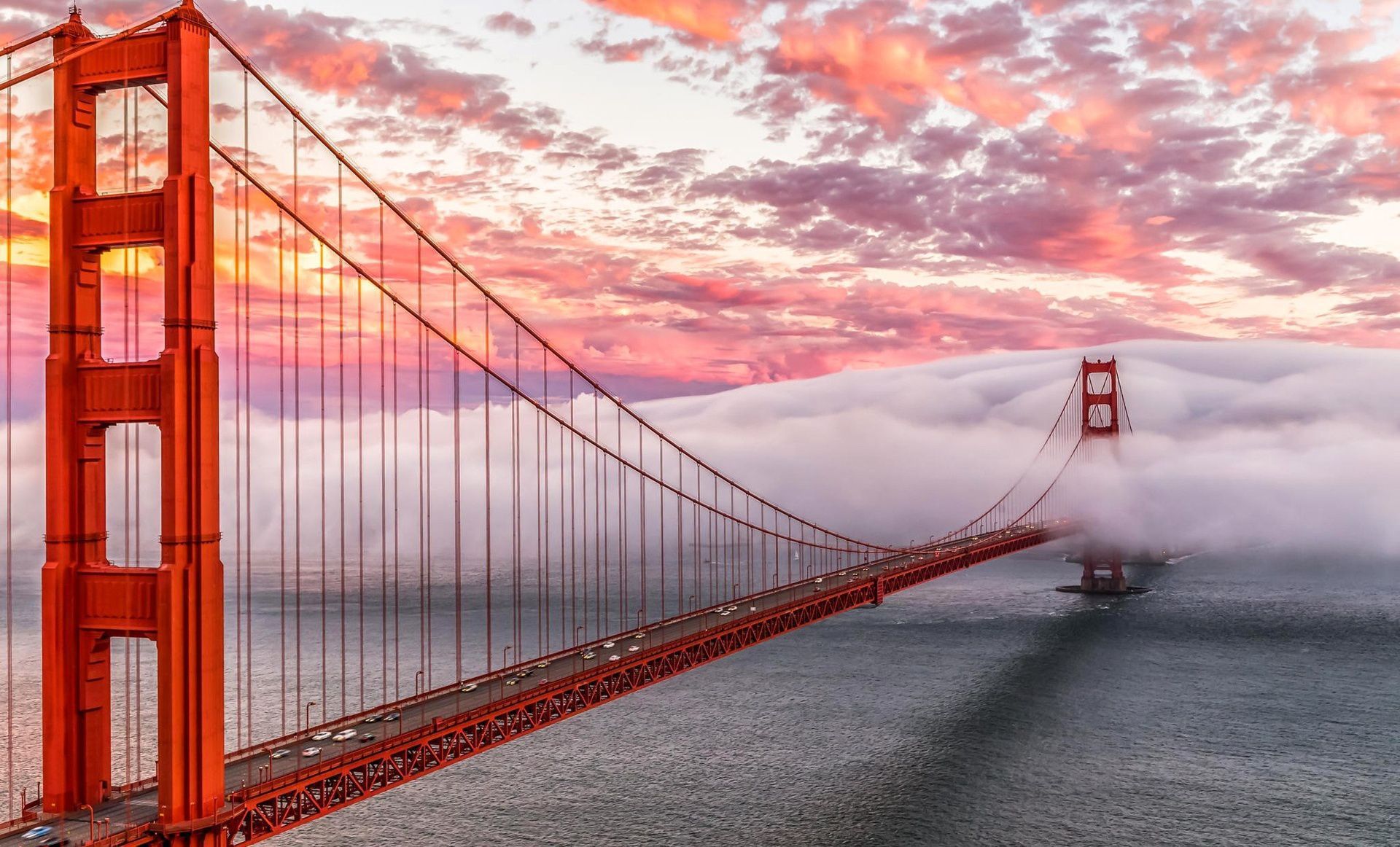 Golden Gate, phone, desktop wallpaper, picture, photo