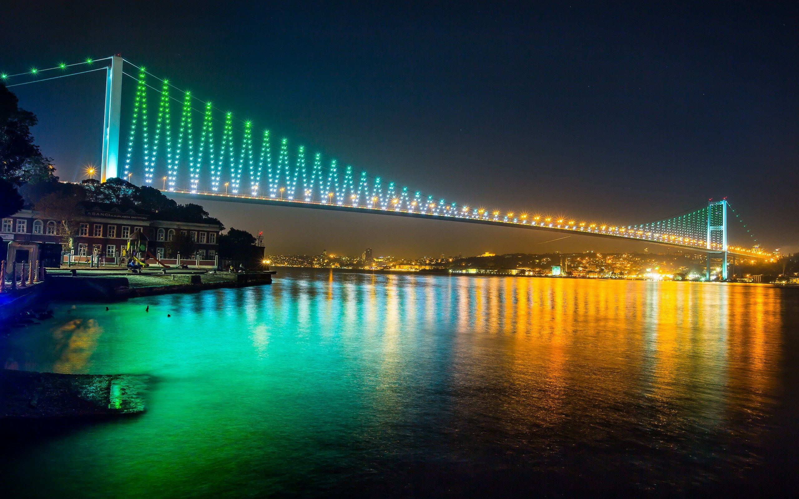 bosphorus bridge computer background wallpaper bridge category