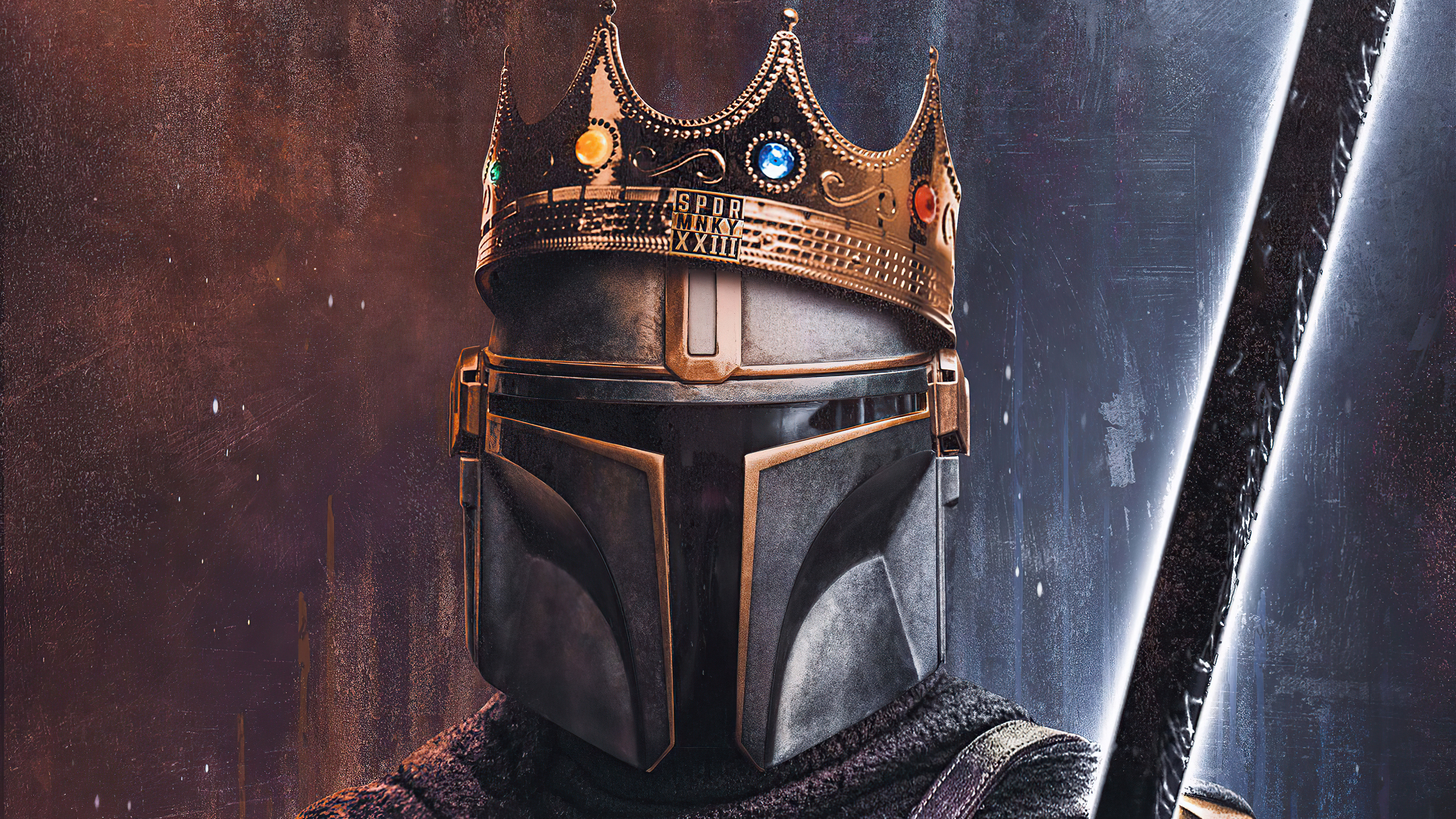 The King Of Mandalorian 4k Wallpaper, HD