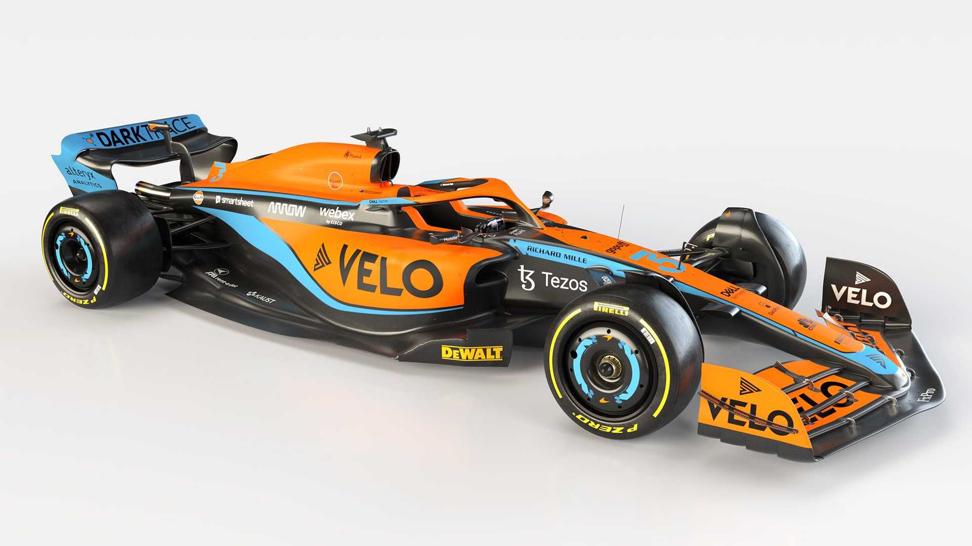 McLaren unveils MCL36 2022 F1 car with updated livery