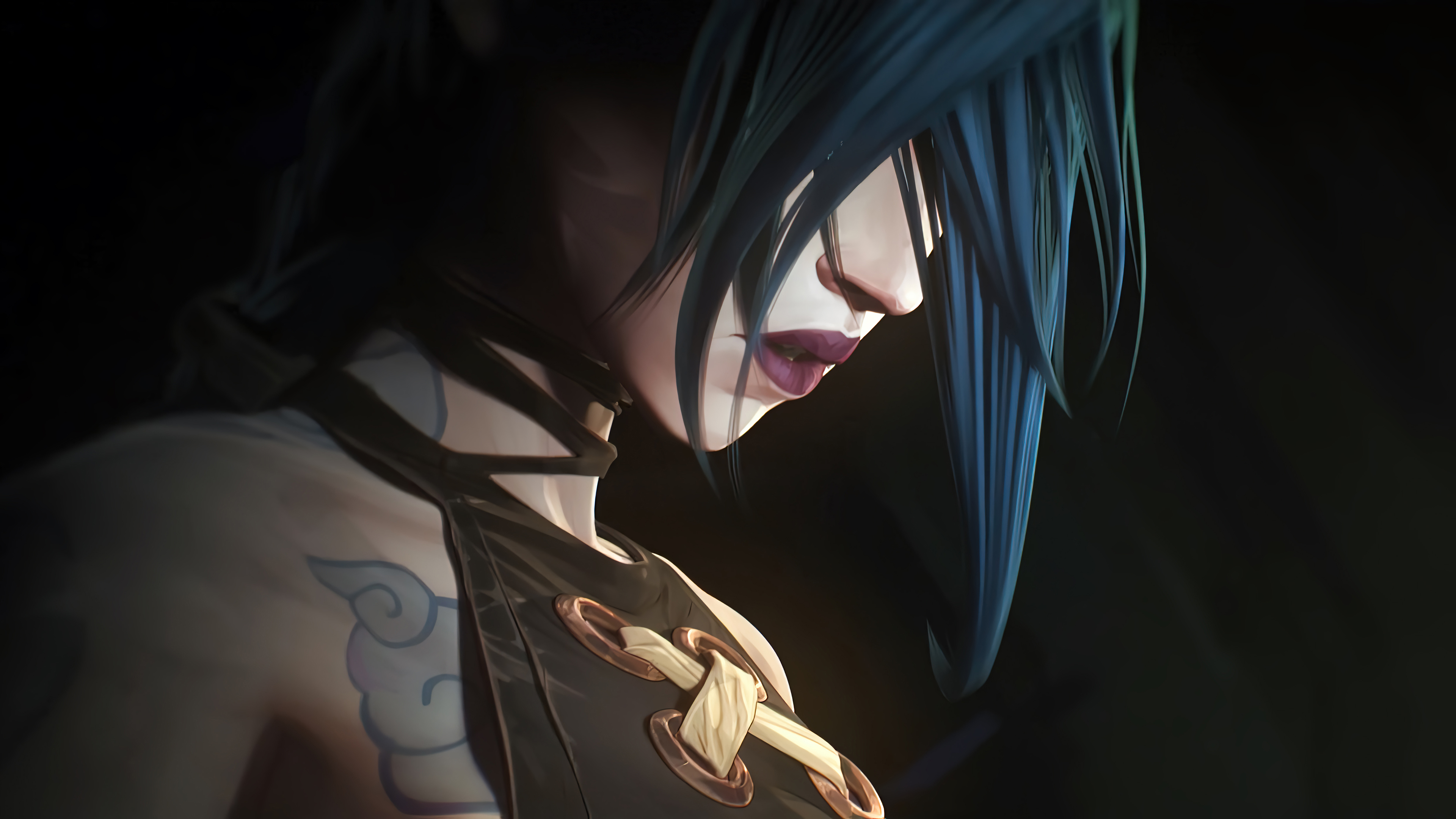 Jinx Arcane Series PC DeskK Wallpaper free Download