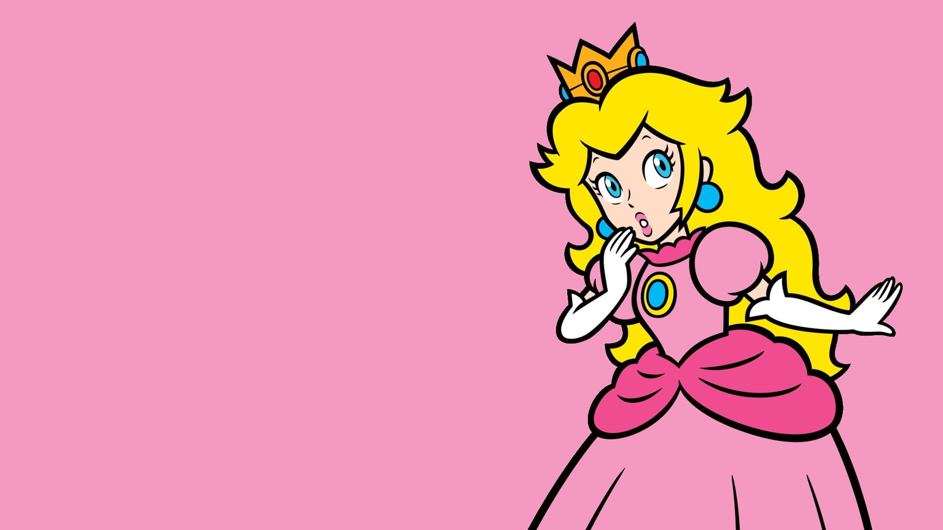 video games Princess Peach Super Mario #Nintendo P #wallpaper #hdwallpaper #desktop. Princess peach, Super mario art, Peach wallpaper