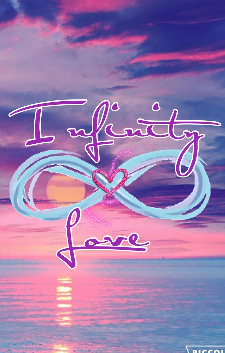 Love forever infinity.create by me.I love this. Infinity sign wallpaper, Infinity wallpaper, Rainbow wallpaper