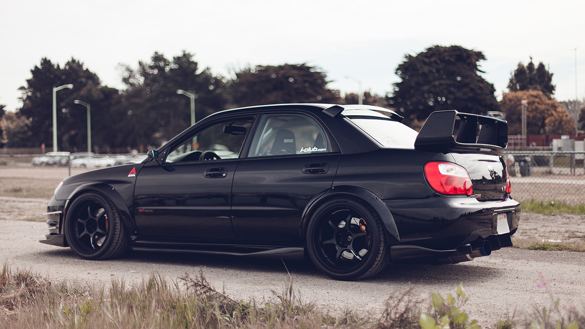 2004 subaru impreza wrx sti black