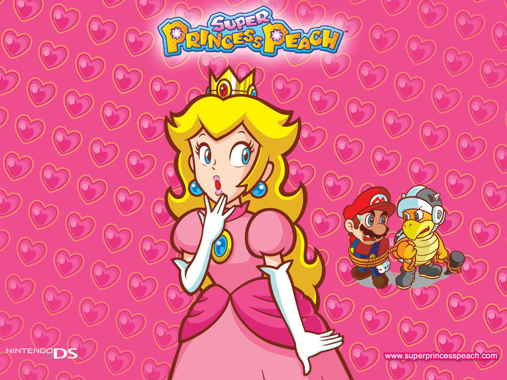 Super Princess Peach Mario Bros. Wallpaper