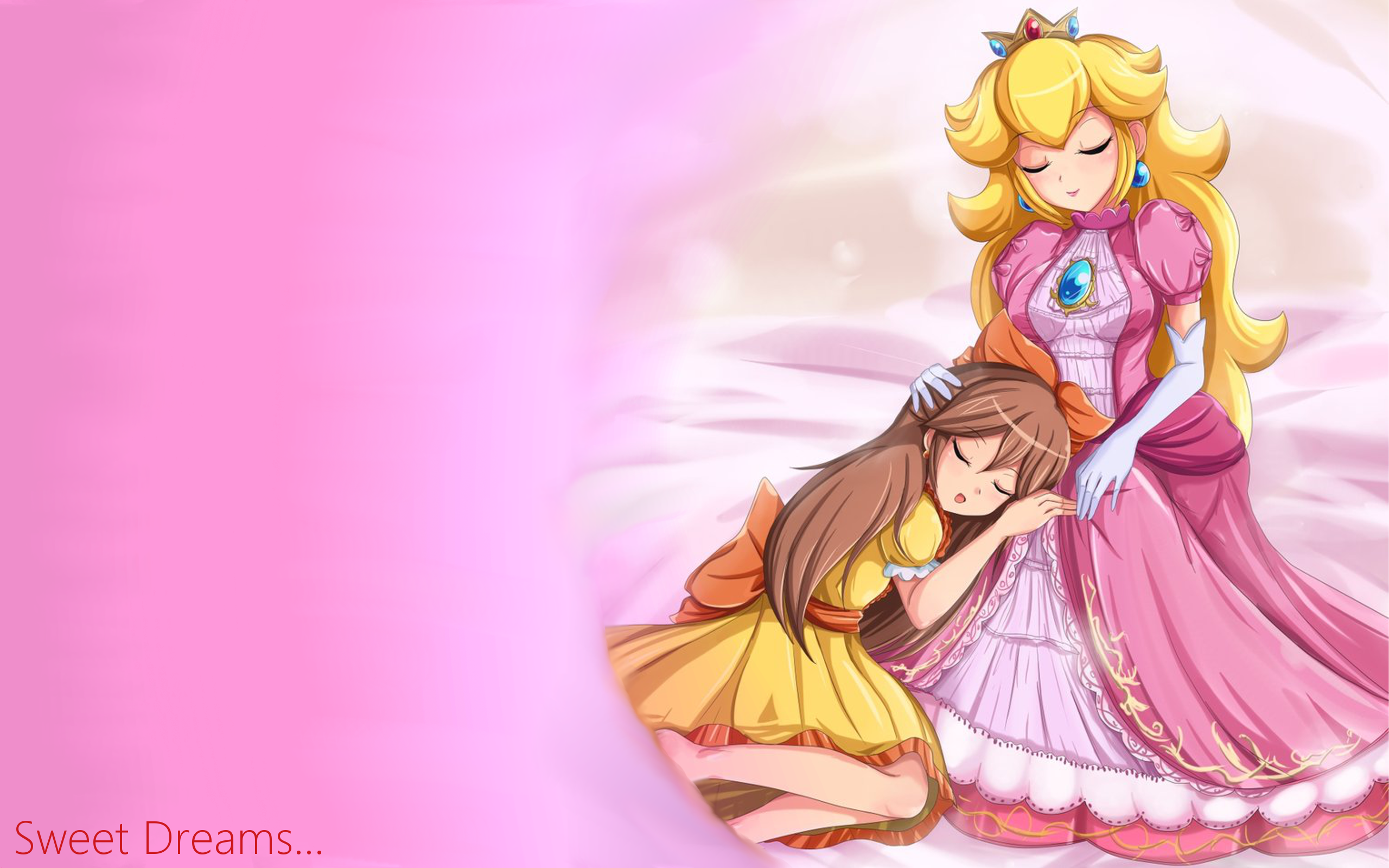 peach, Pink, Mario, Princess, Fantasy, Cartoon Wallpaper HD / Desktop and Mobile Background