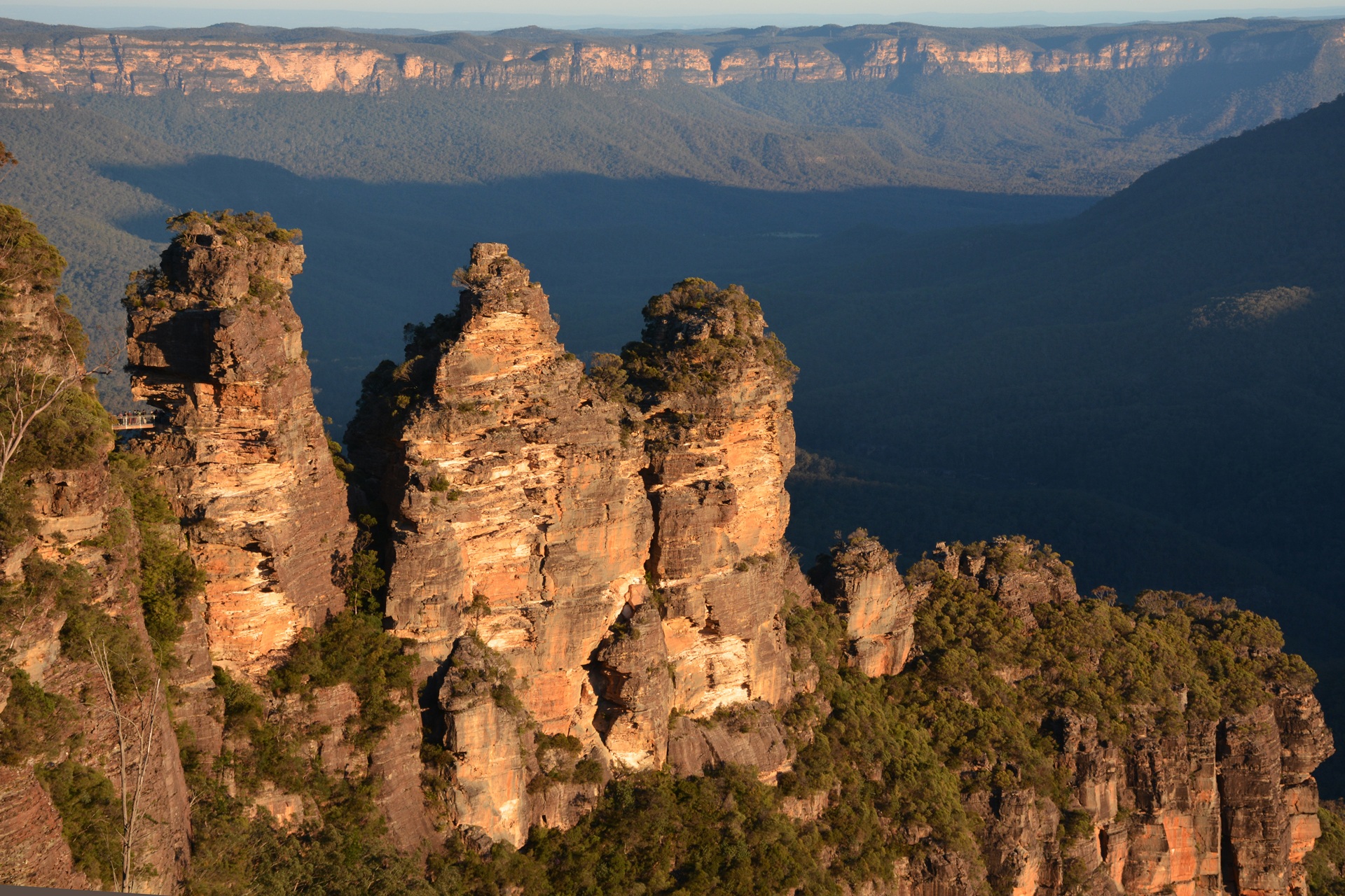 The Three Sisters Australia HD Wallpaper