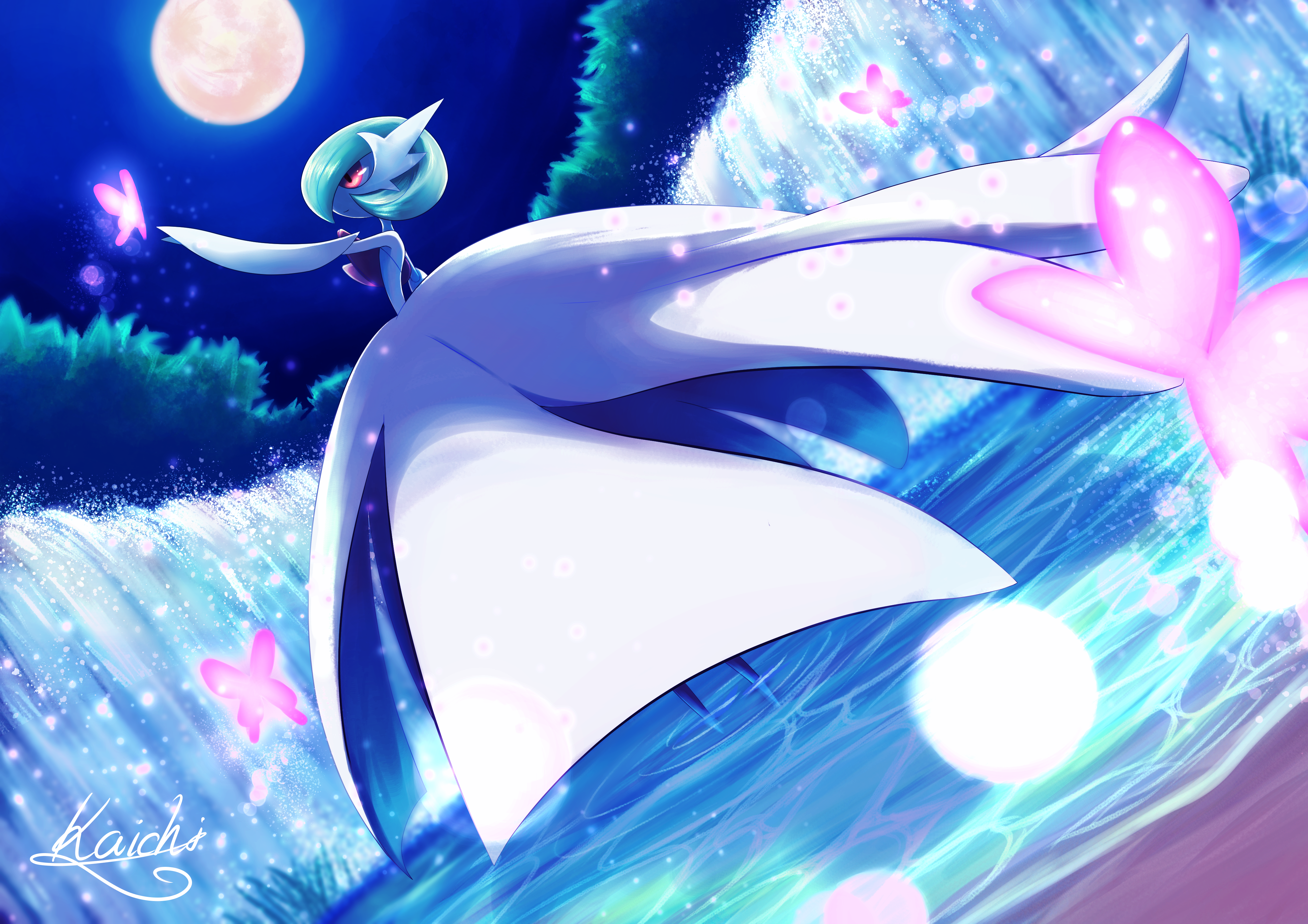Gardevoir (Pokémon) HD wallpaper, Background