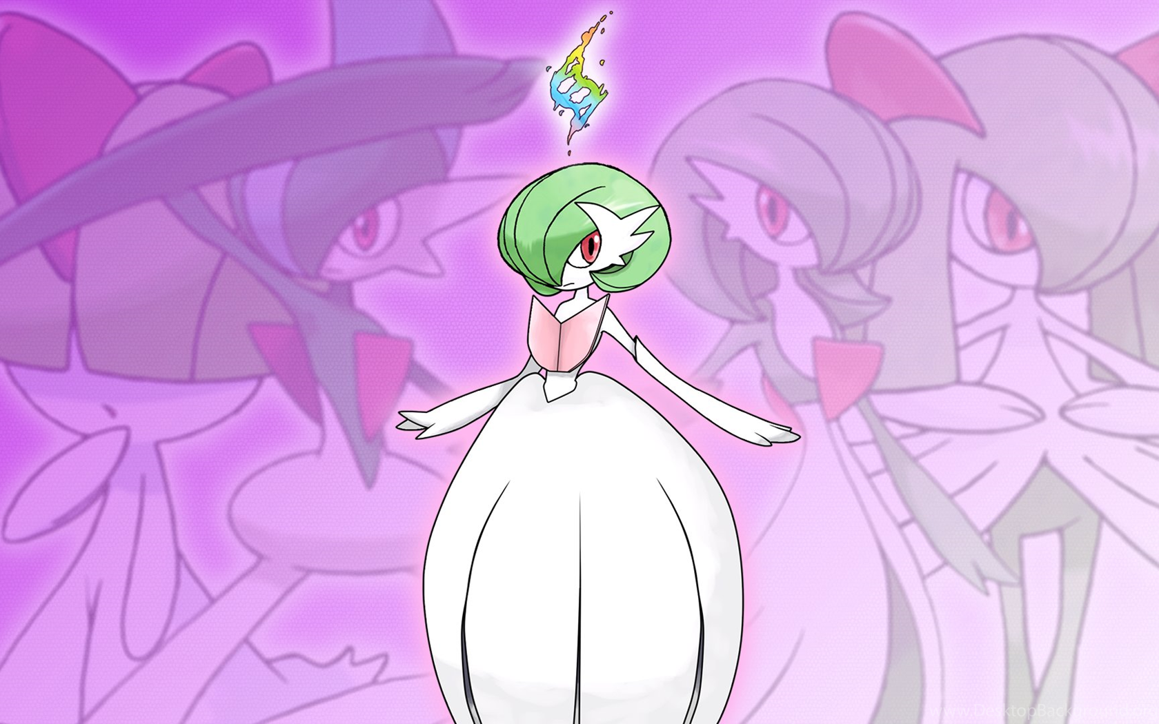Shiny Mega Gardevoir Wallpaper By Glench Desktop Background