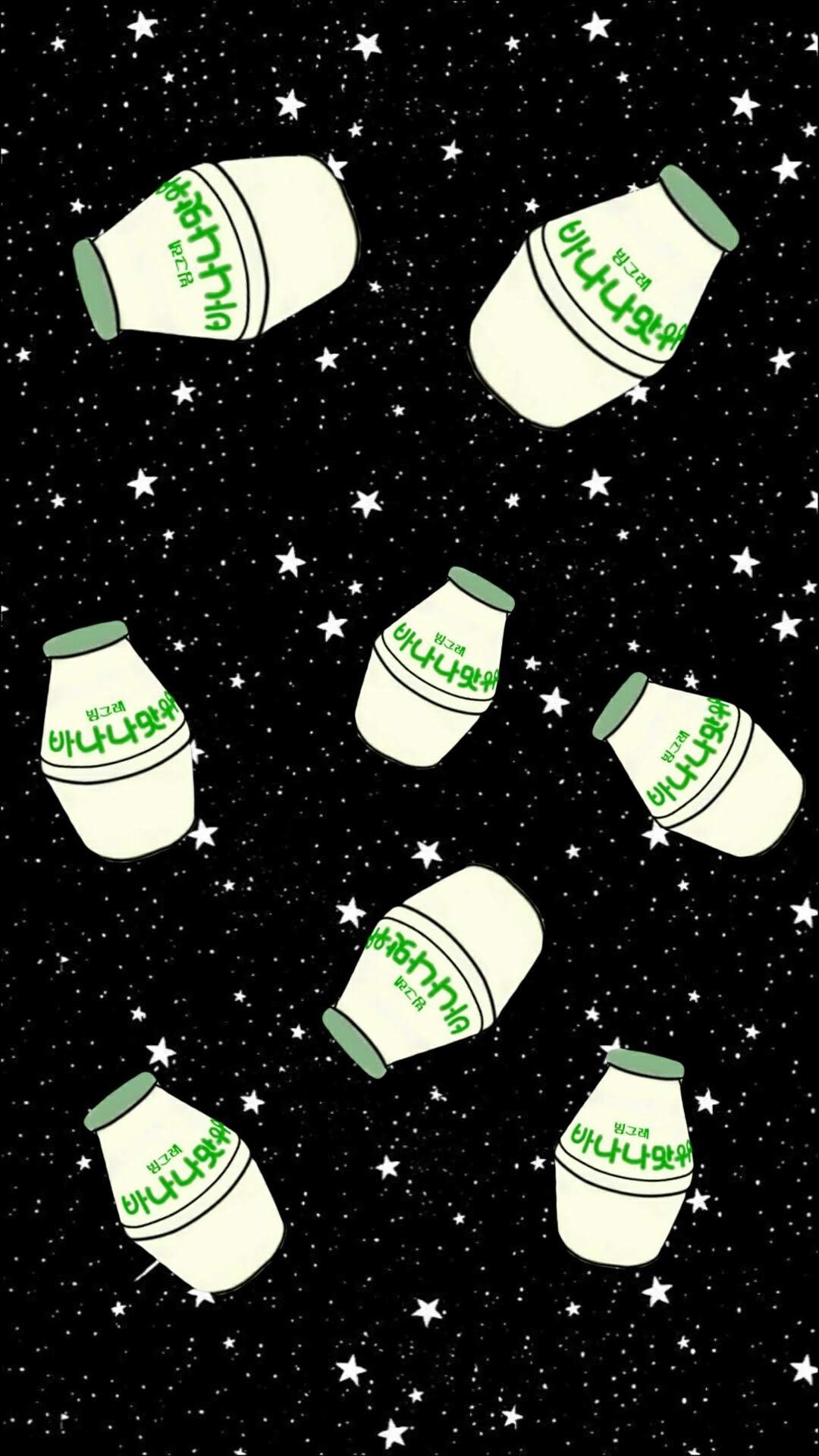 Milk Cartoon Wallpaper