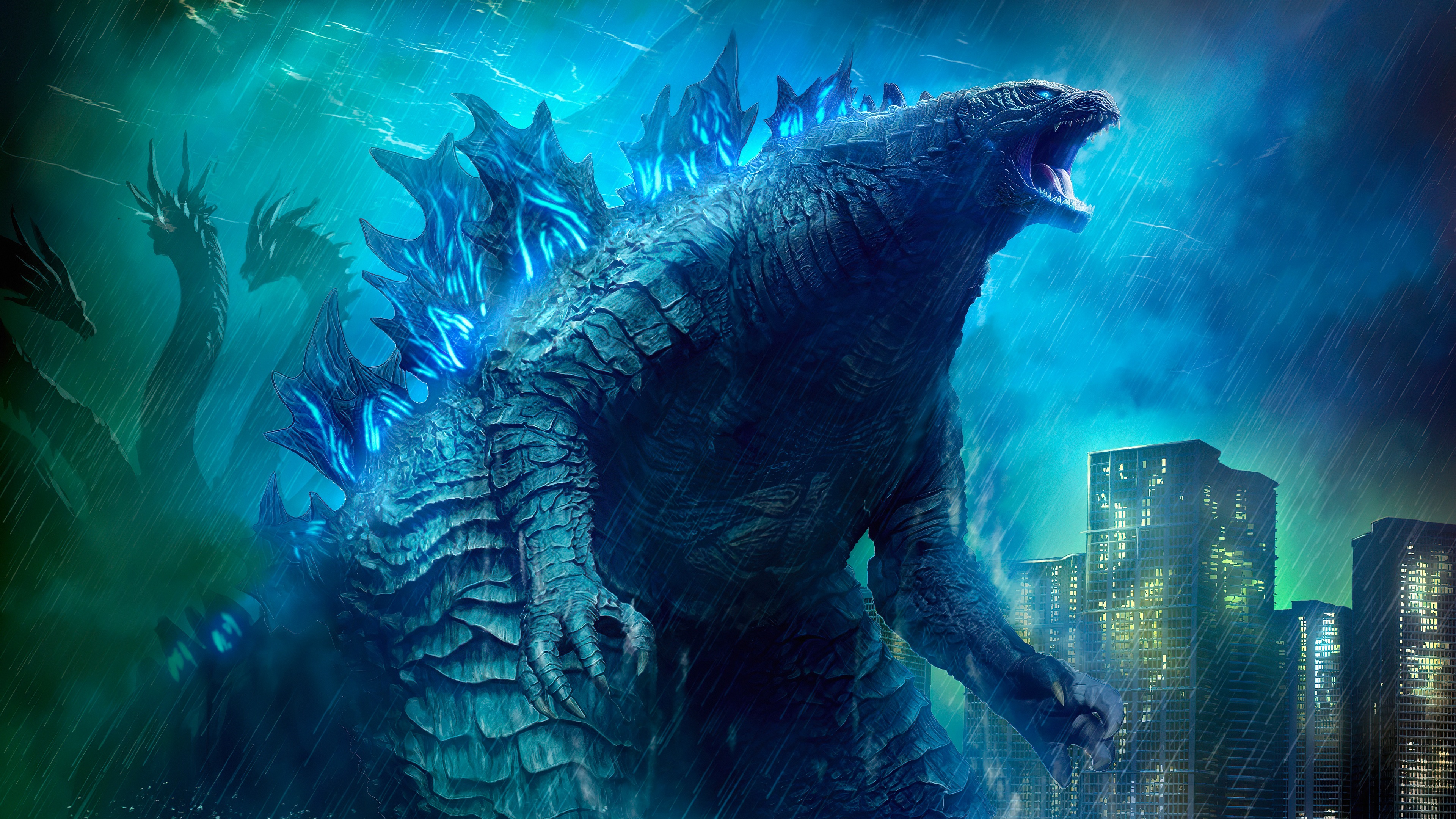Wallpaper 4k Godzilla King Of The Monsters Movie Art Wallpaper