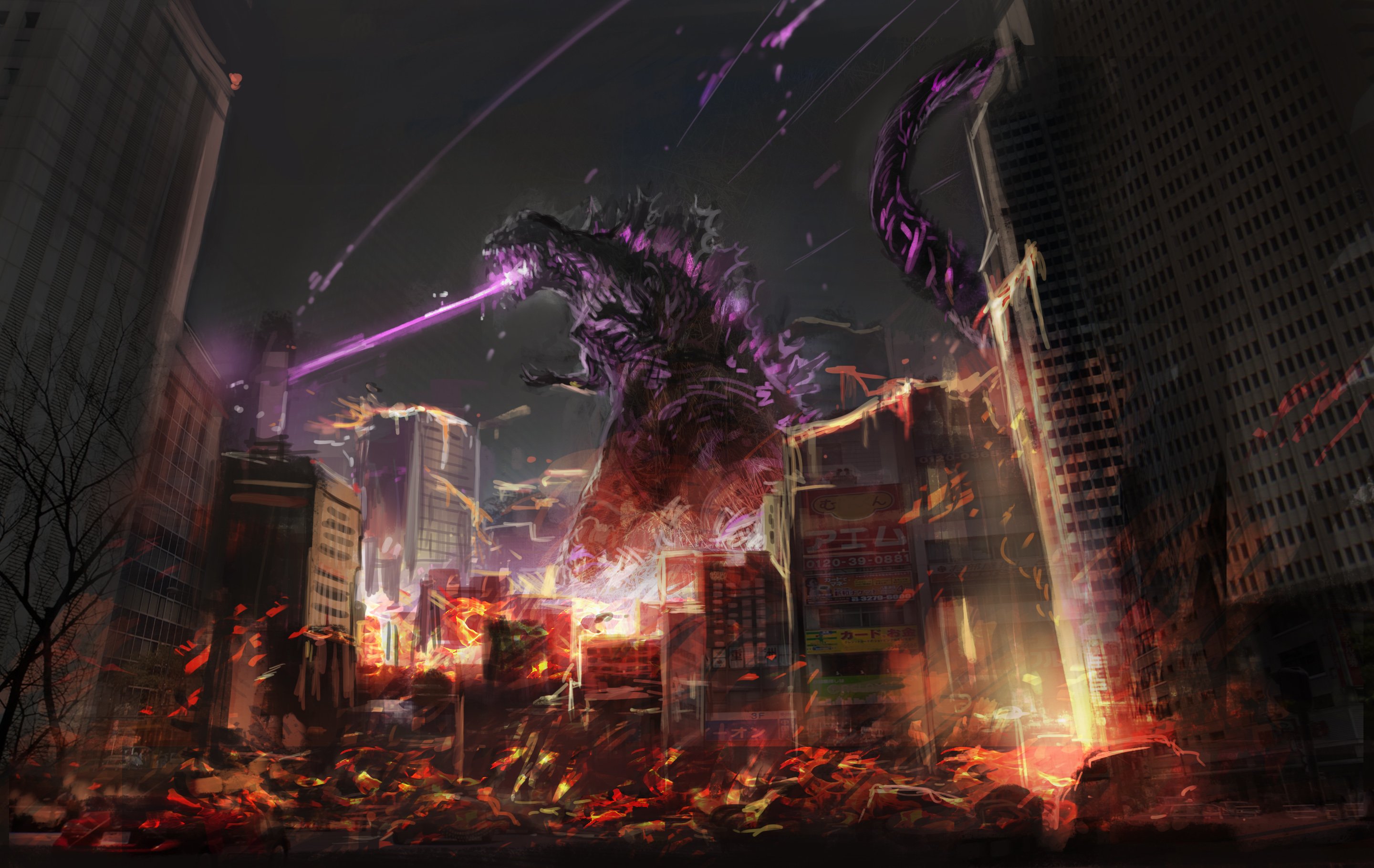 Godzilla Fan Art, HD Artist, 4k Wallpaper, Image, Background, Photo and Picture