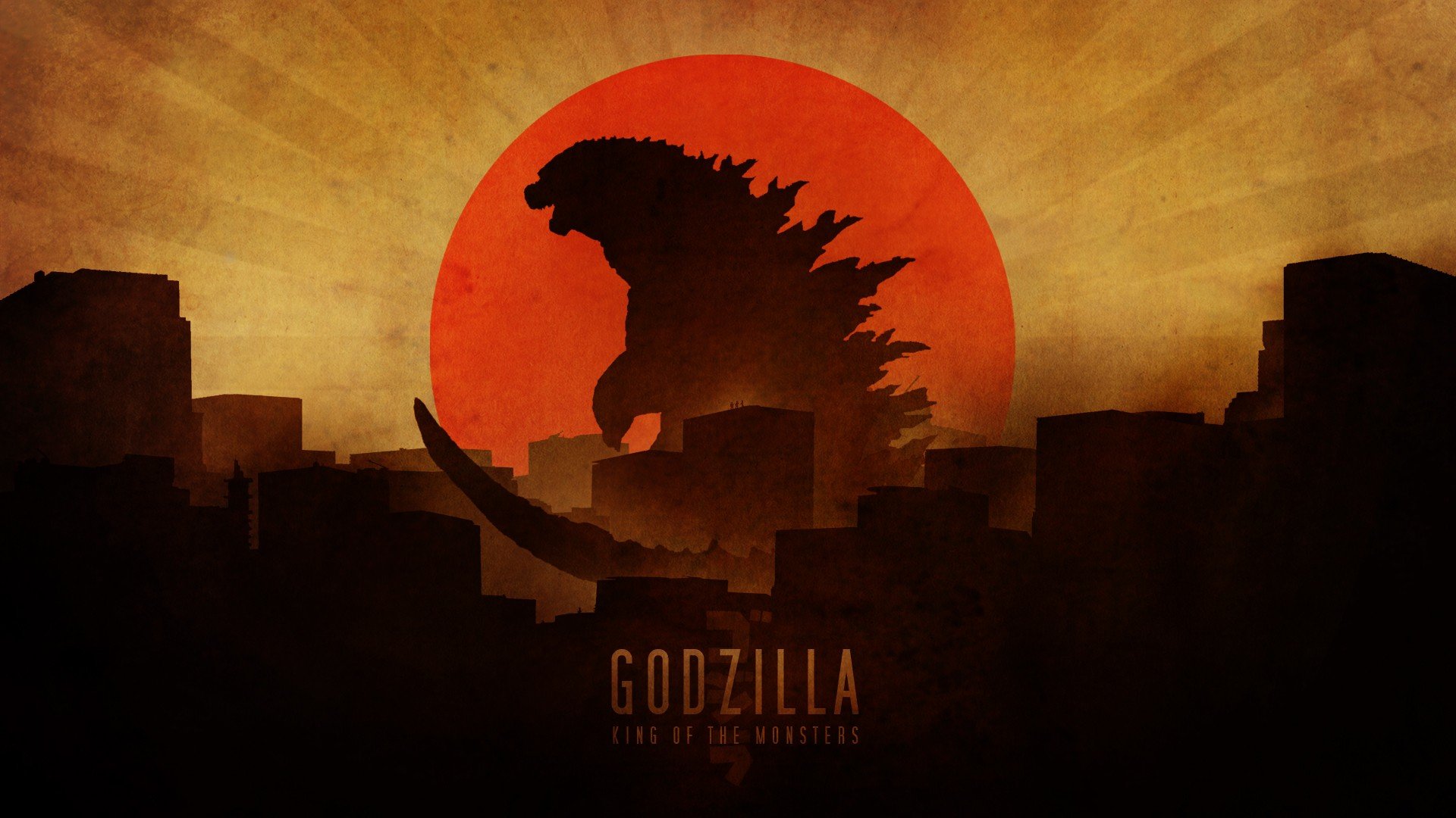 Godzilla, Artwork Wallpaper HD / Desktop and Mobile Background