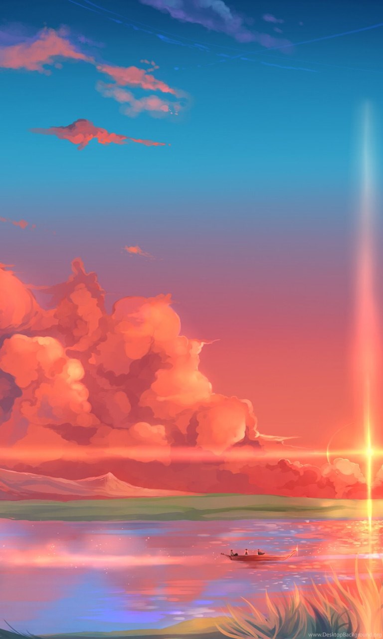 Anime Fantasy World Wallpaper Desktop Background