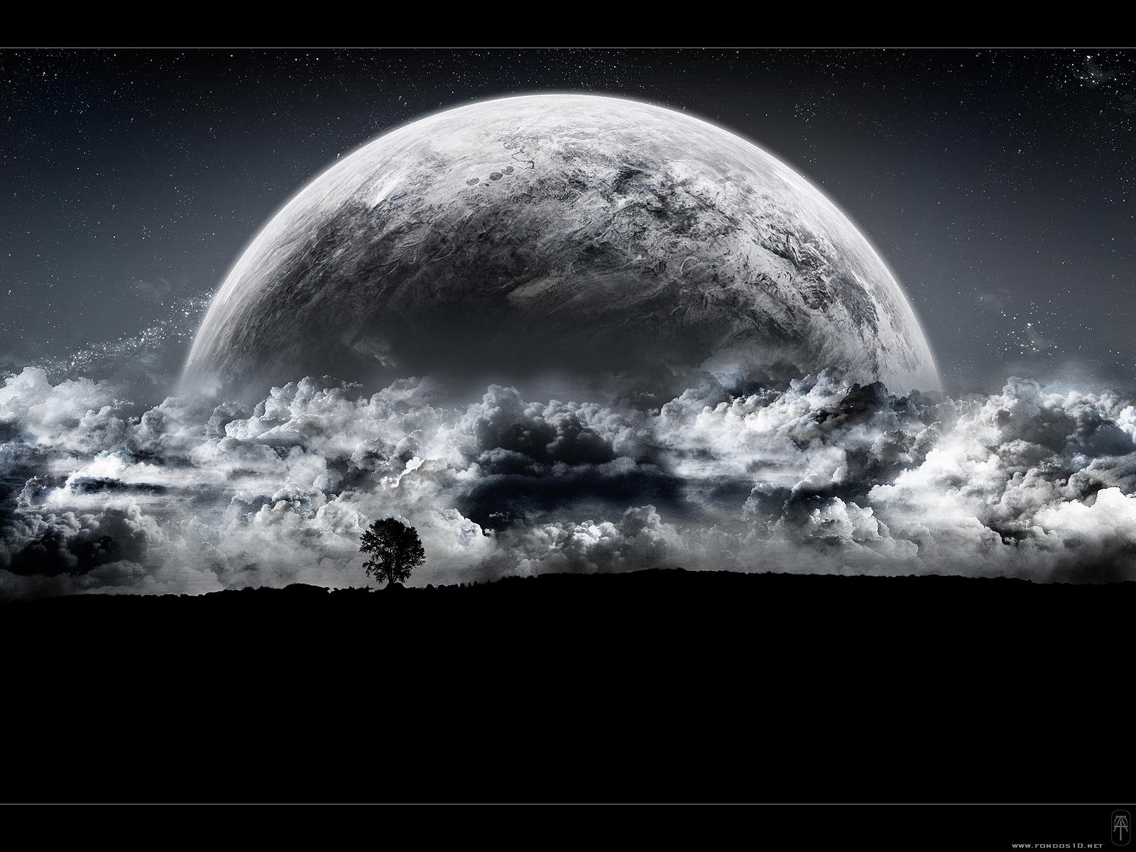 Dark Moon Phase Baba Of Shirdi Wallpaper & Background Download