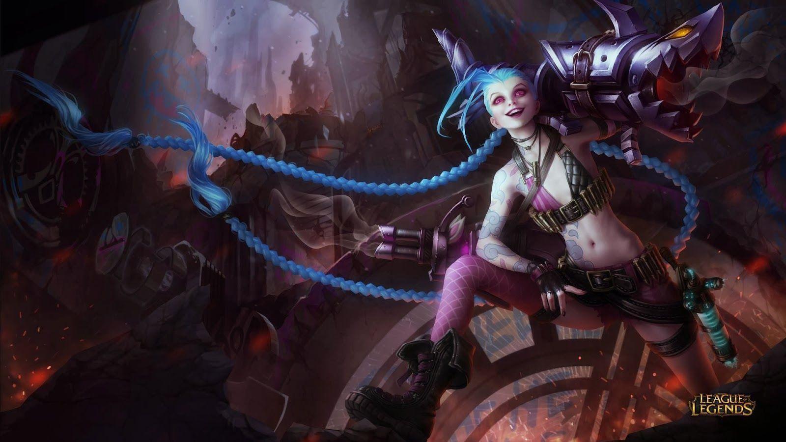Jinx Desktop Wallpaper