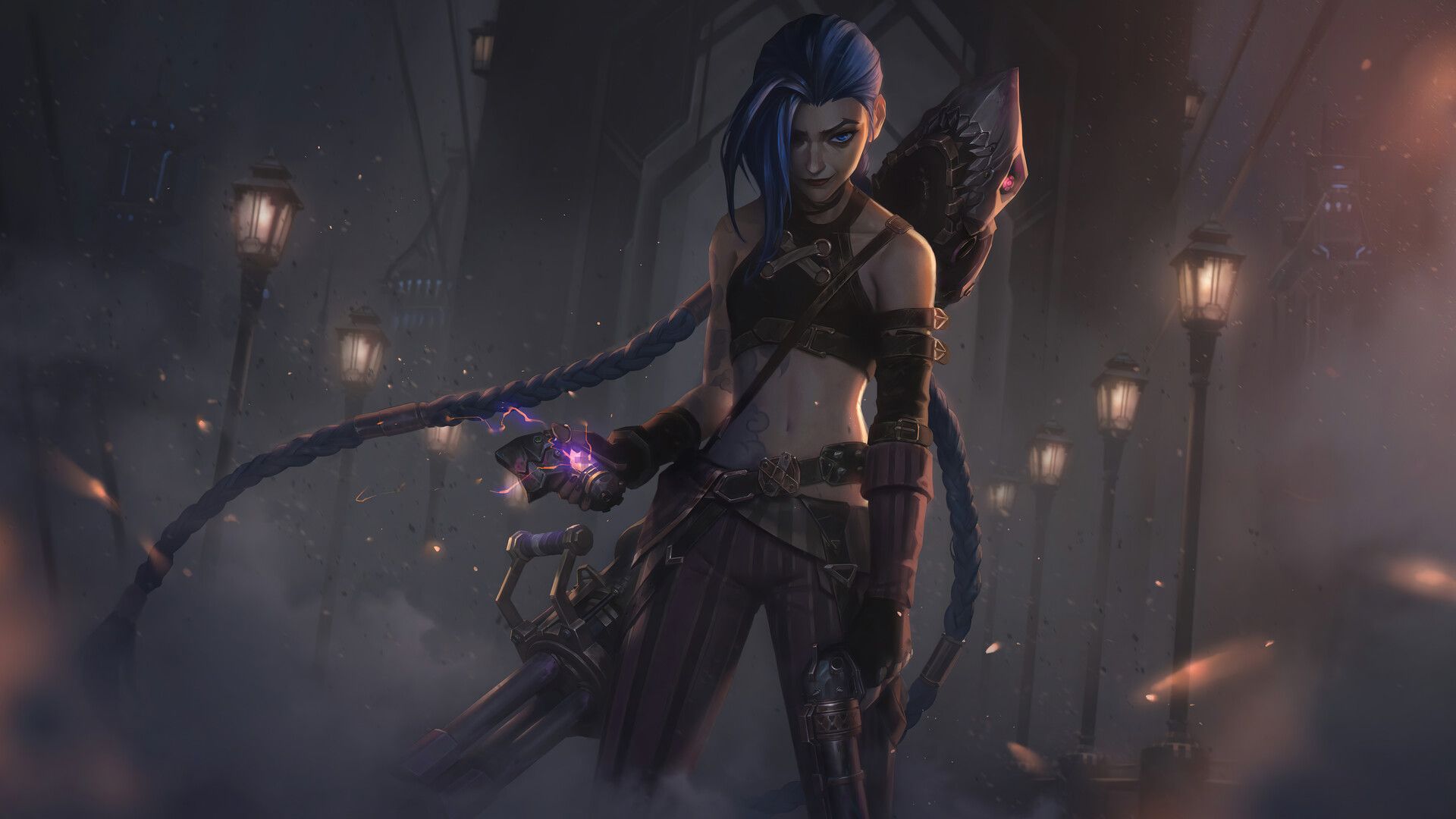 Arcane Jinx Wallpaper Top Quality Arcane Jinx Background [ 2021 ]