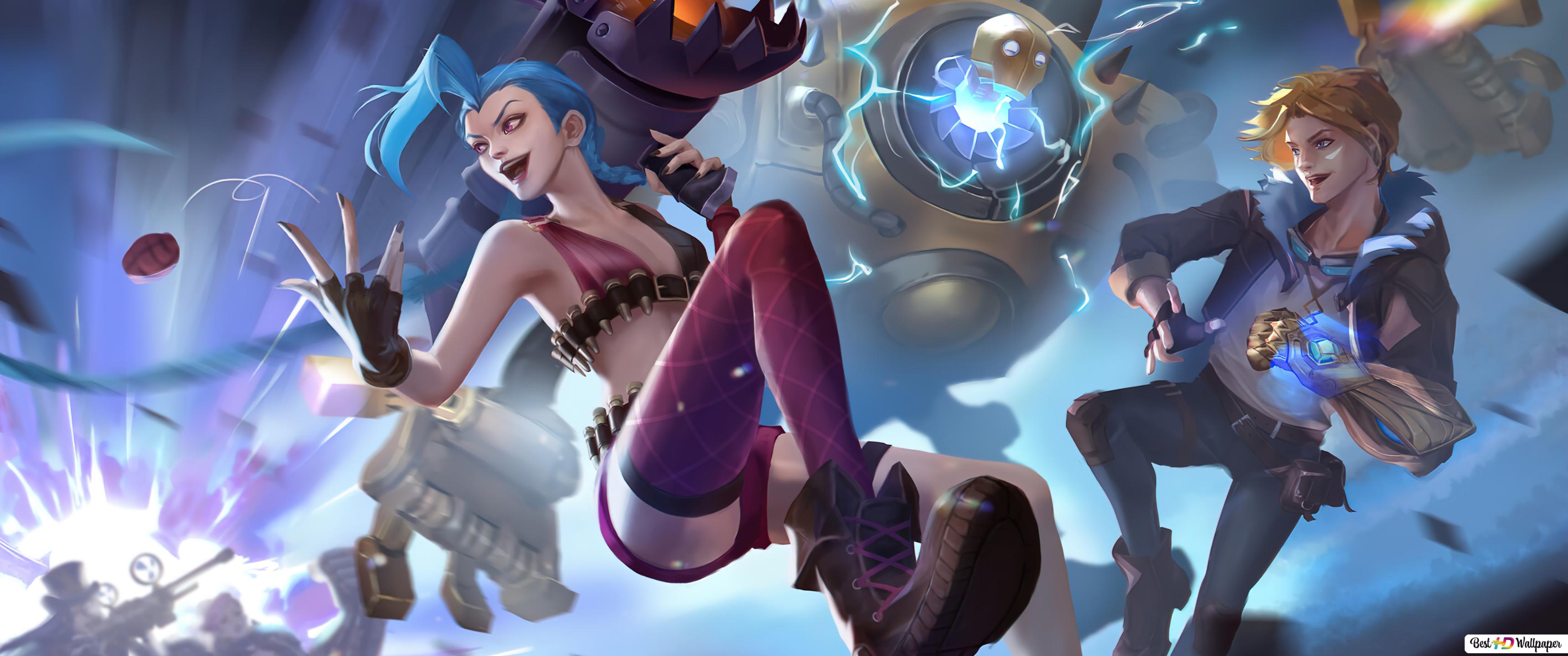 Jinx Computer Wallpapers Wallpaper Cave