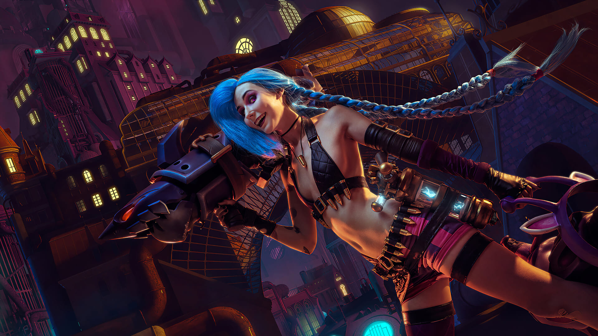 Jinx Computer Wallpapers Wallpaper Cave