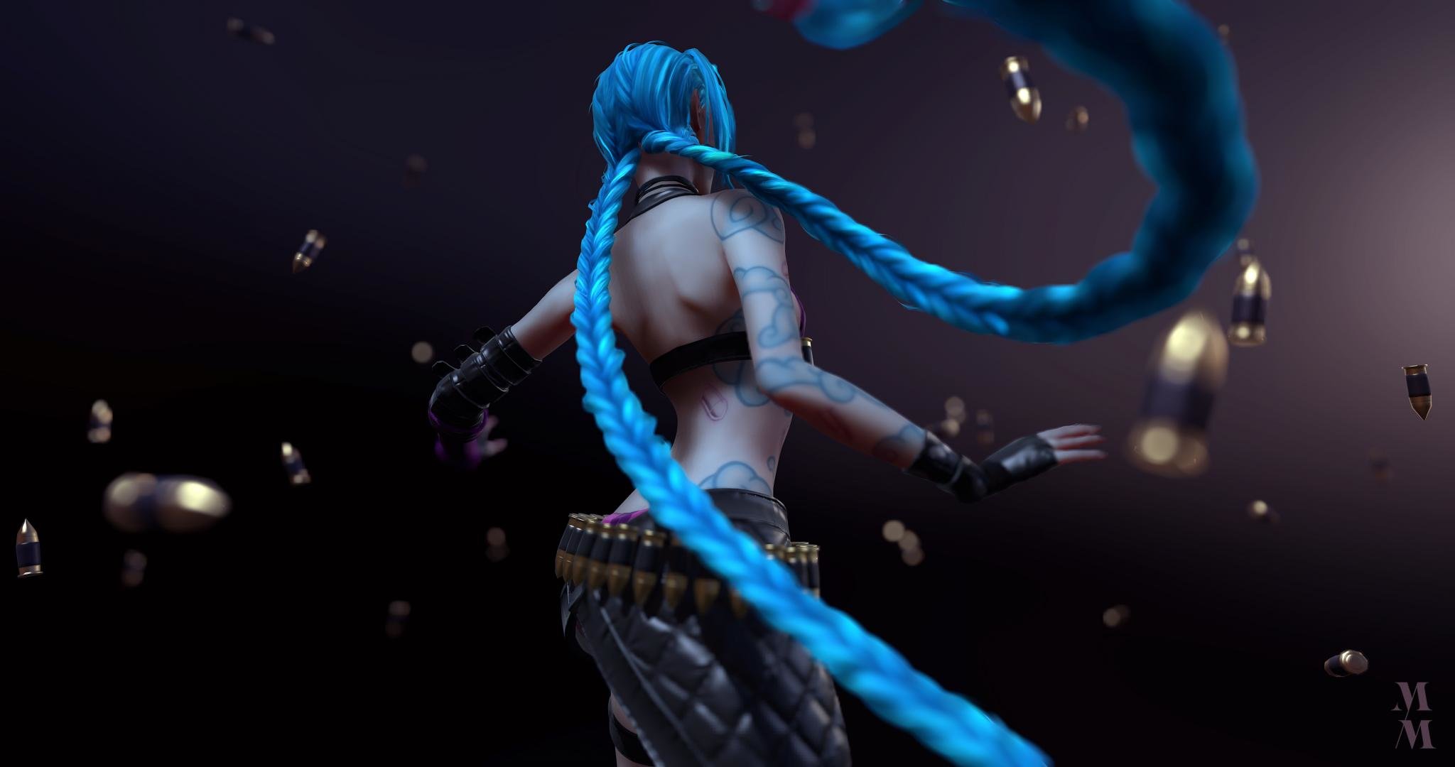 Jinx (League Of Legends) wallpaper HD for desktop background