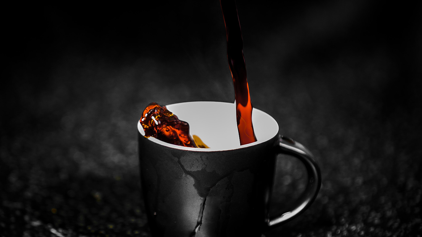 wallpaper for desktop, laptop. coffee drop cup nature